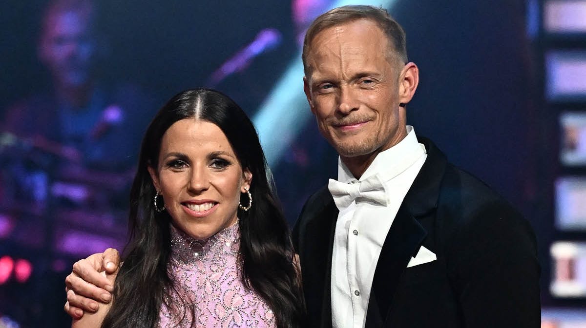 Charlotte Kalla og Tobias Karlsson.