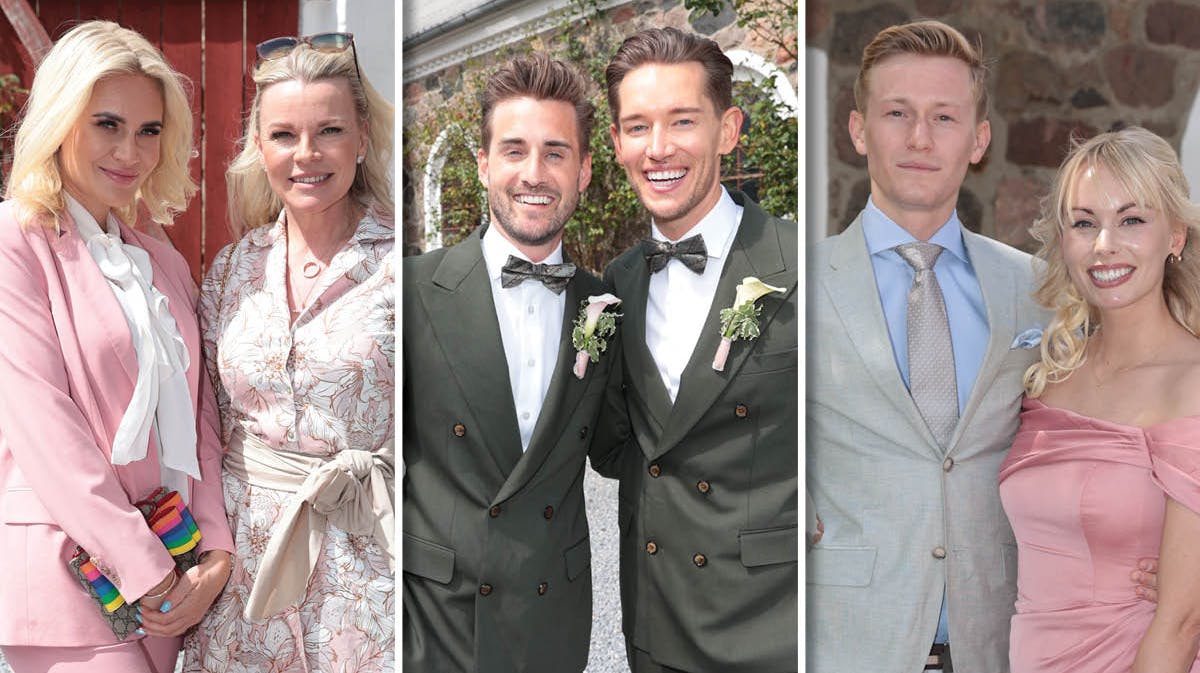 Frederik Haun og Morten Kjeldgaard blev gift den 28. maj.