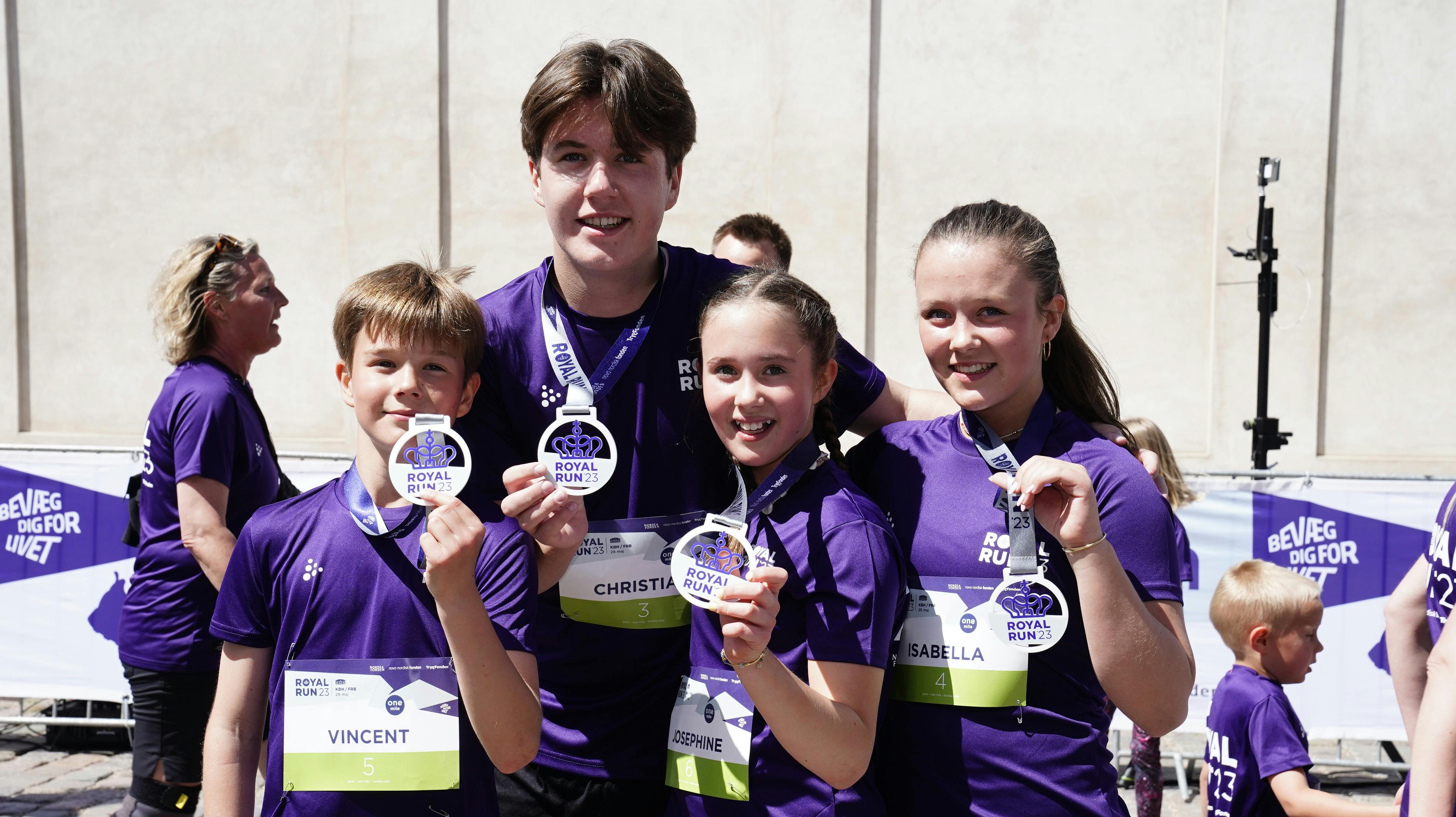 Kronprinsparrets børn.