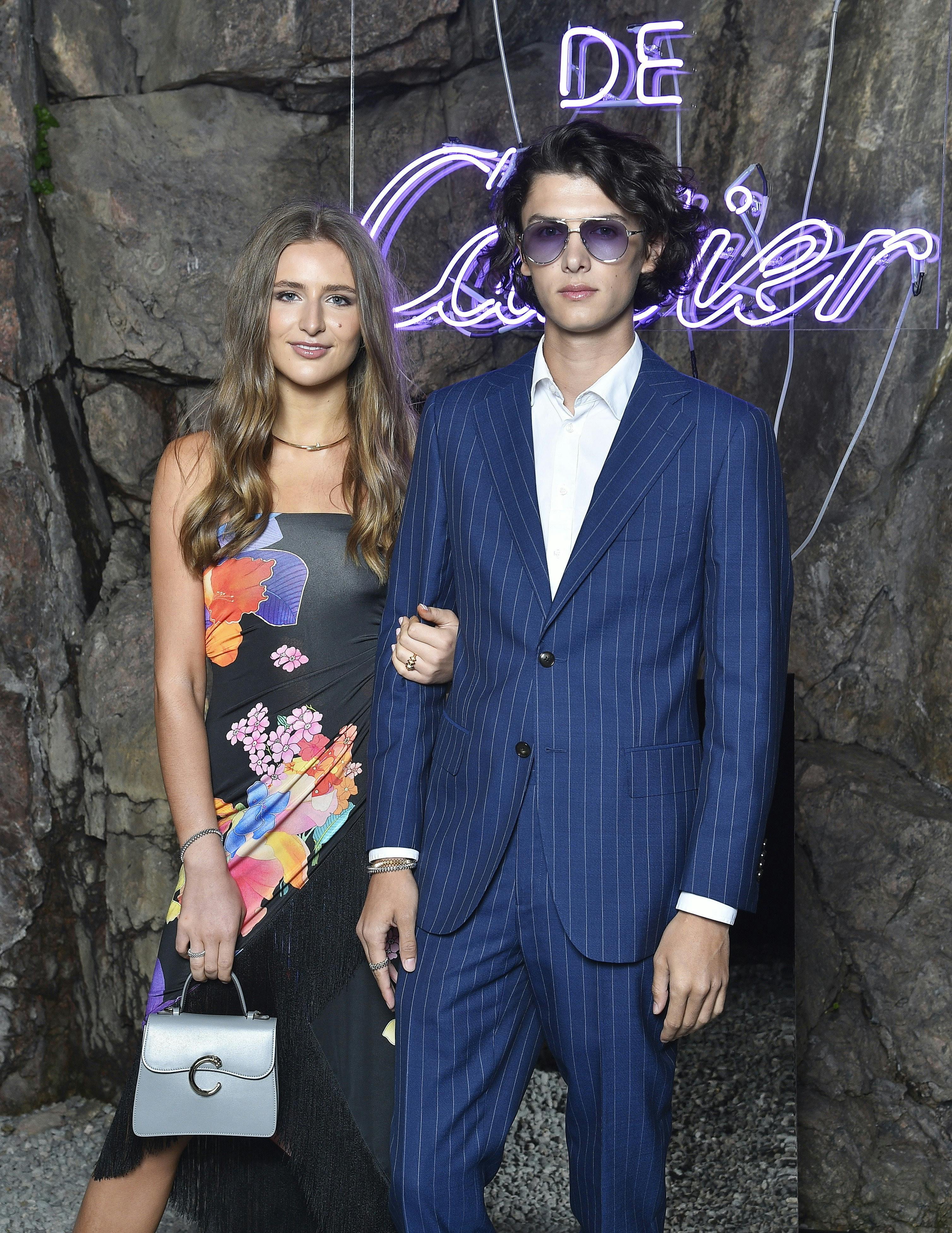 Grev Nikolai sammen med kæresten Benedikte Thoustrup 