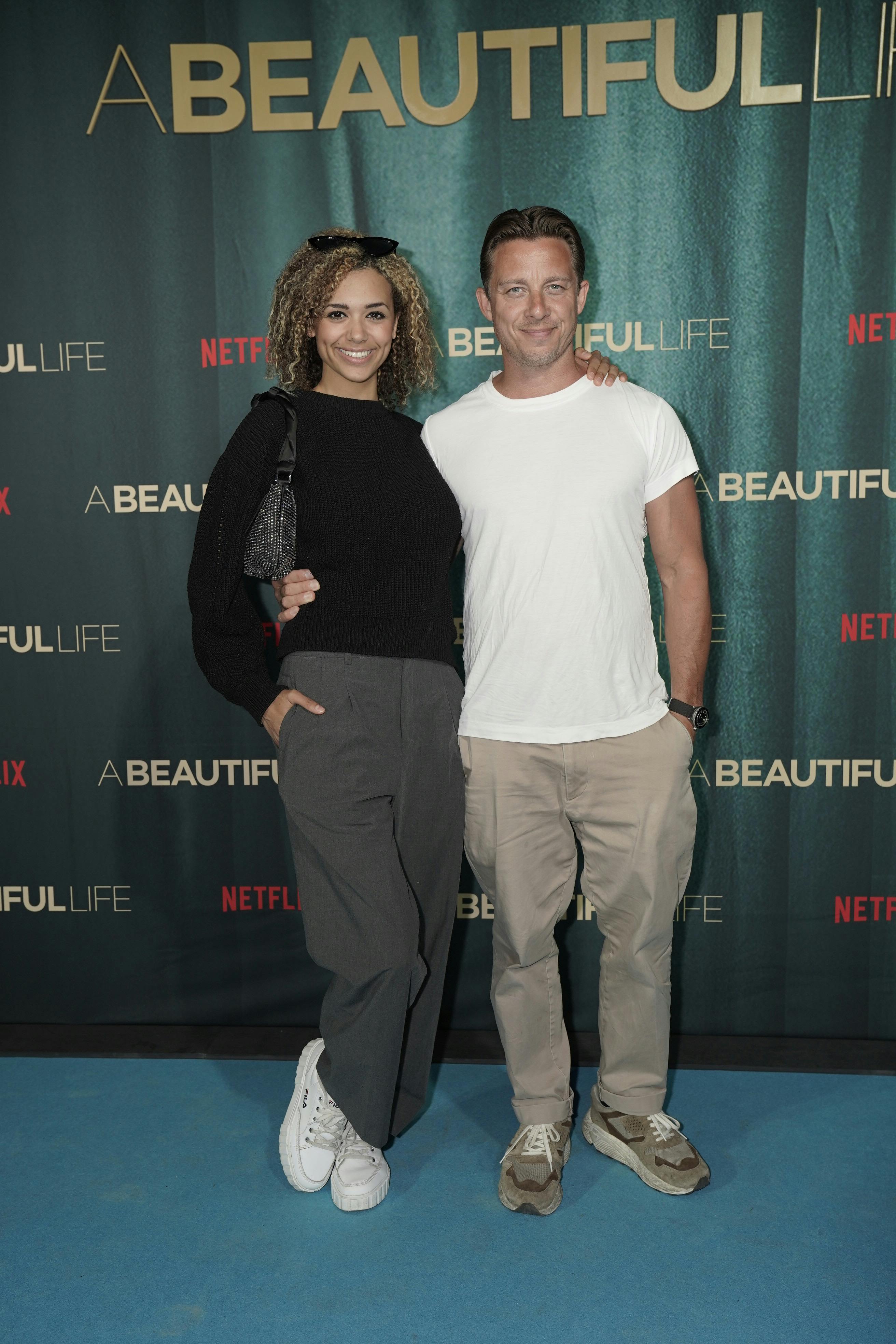 "X Factor"-vinder Jasmin Dahl og skuespiller Johannes lassen 