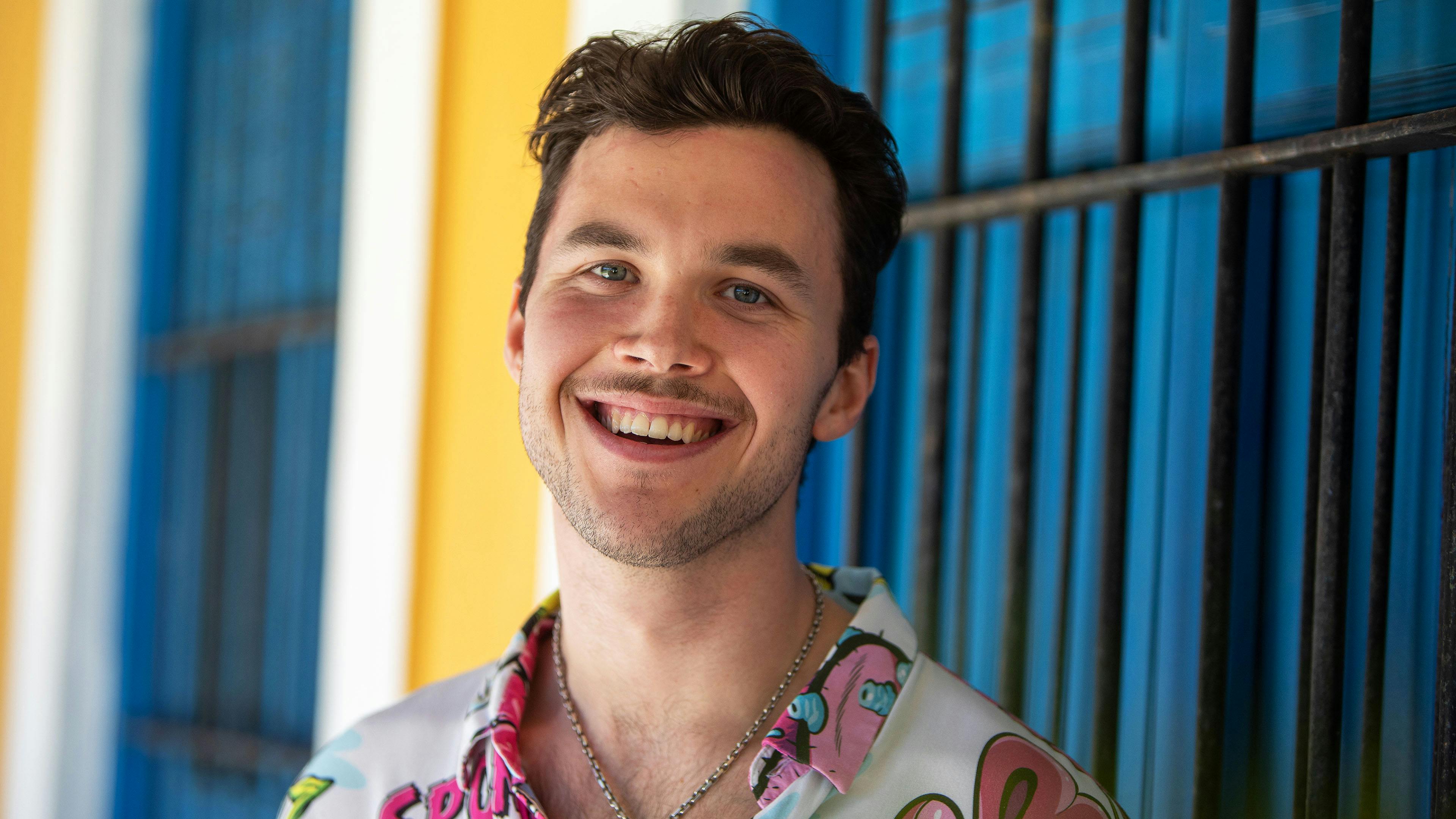 26-årige Boris Hiort. 