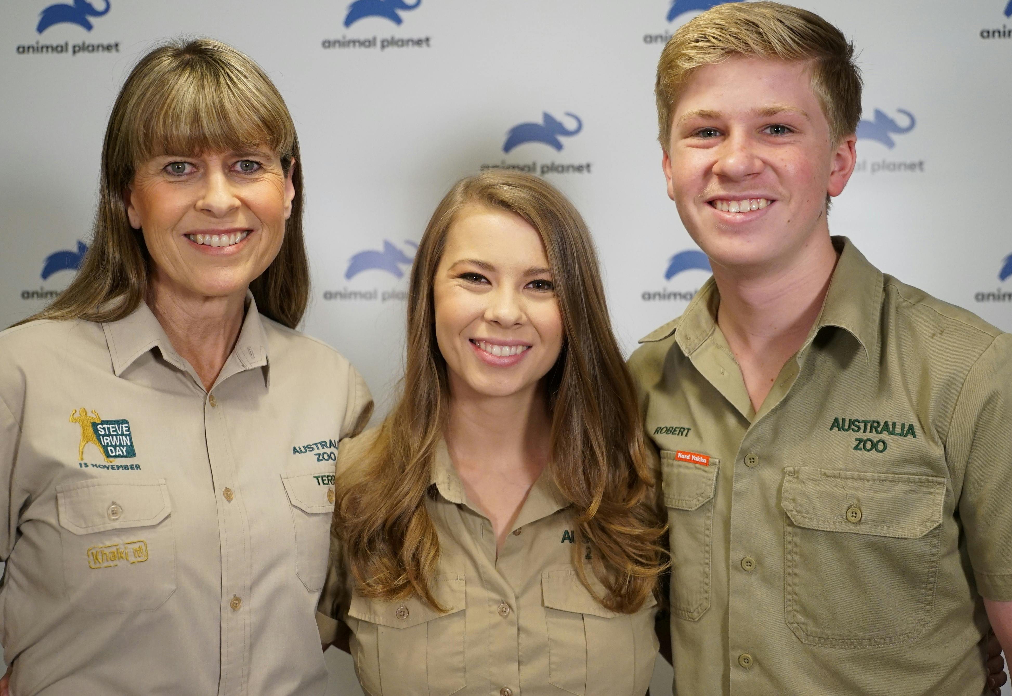 Terri Irwin, Bindi Irwin og Robert Irwin