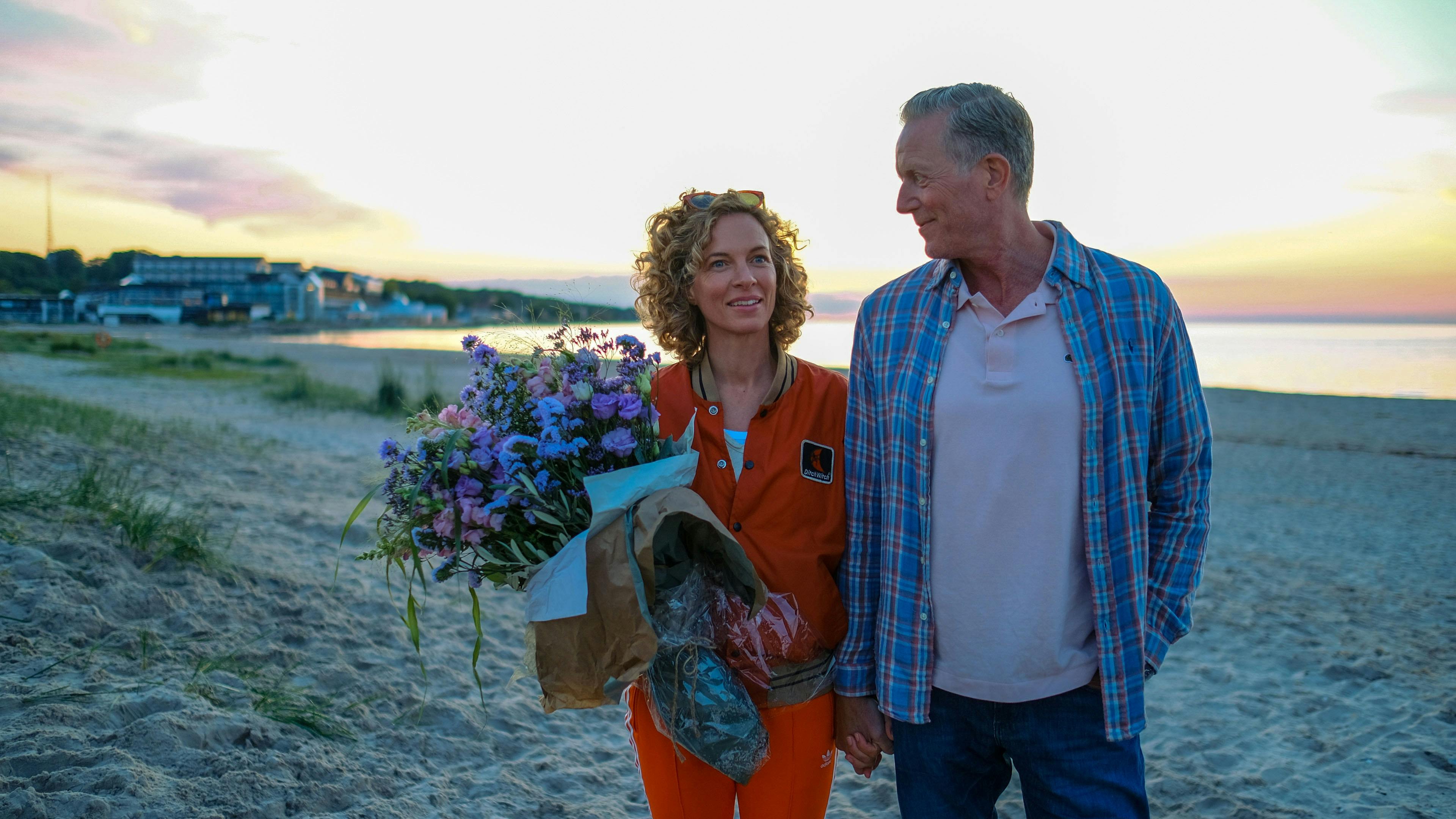 Maibritt Saerens og Peter Mygind i "Sommerdahl". 