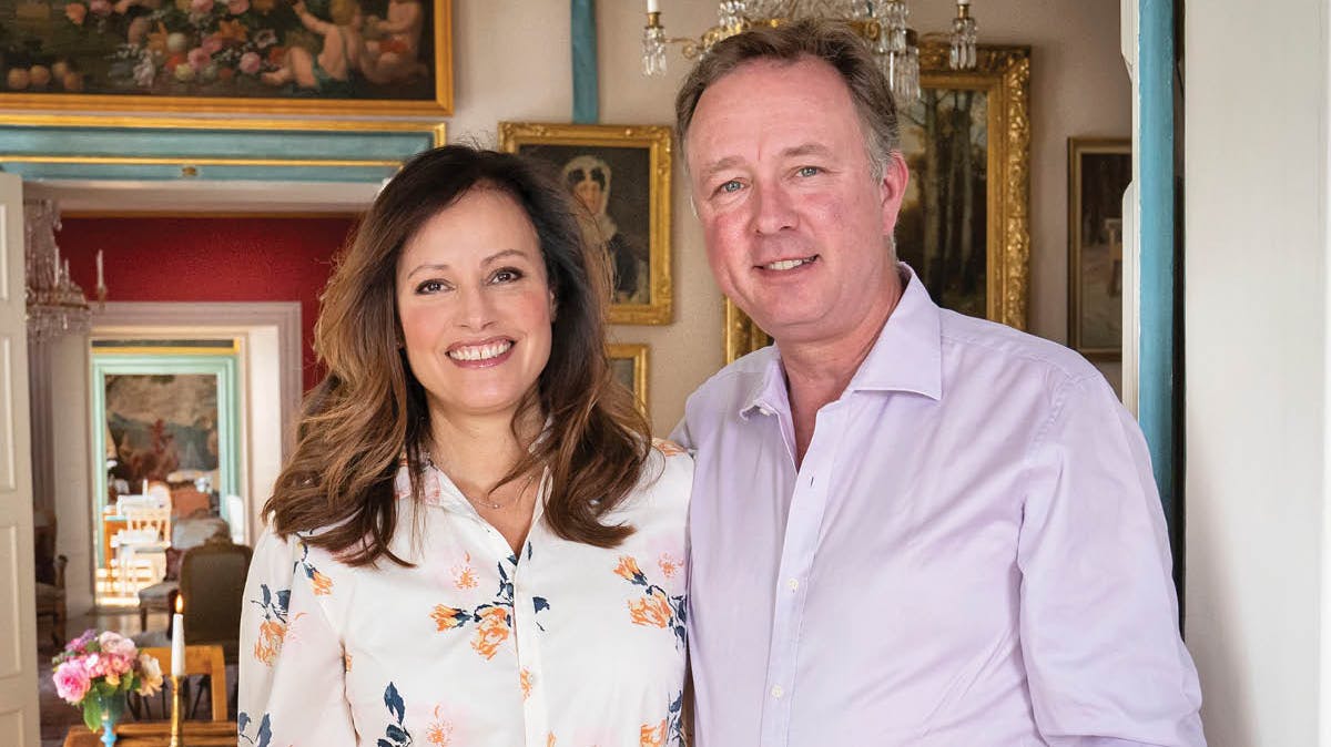 Prinsesse Carina og prins Gustav.