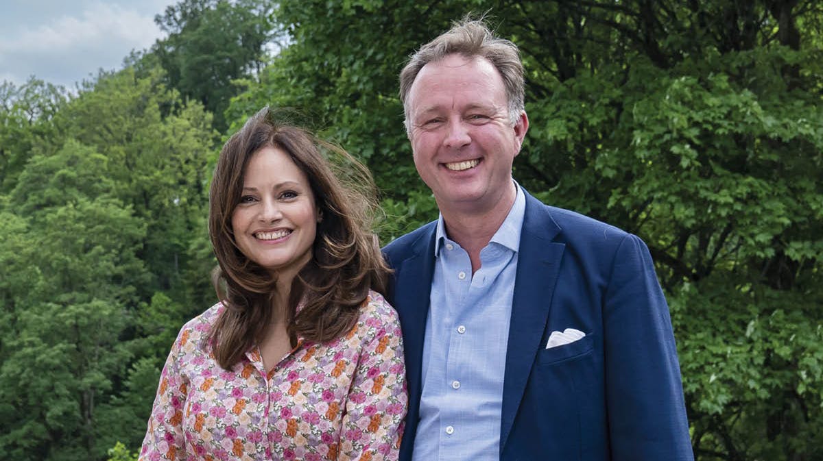 Prinsesse Carina og prins Gustav.