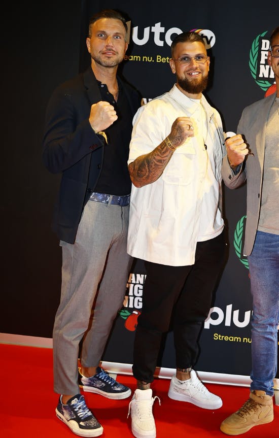 Ciano og Cengiz på den røde løber