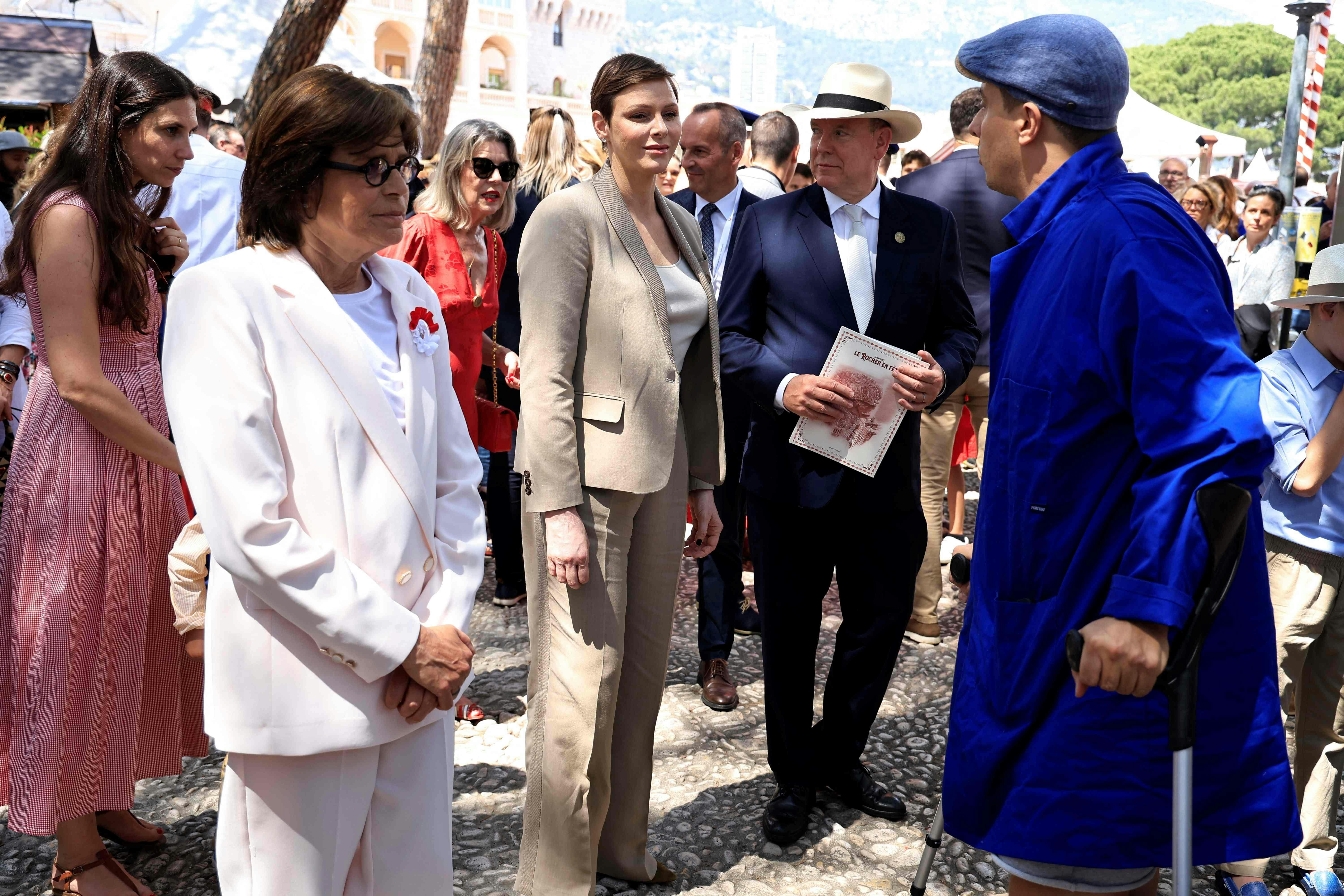 Fyrstinde Charlene af Monaco.
