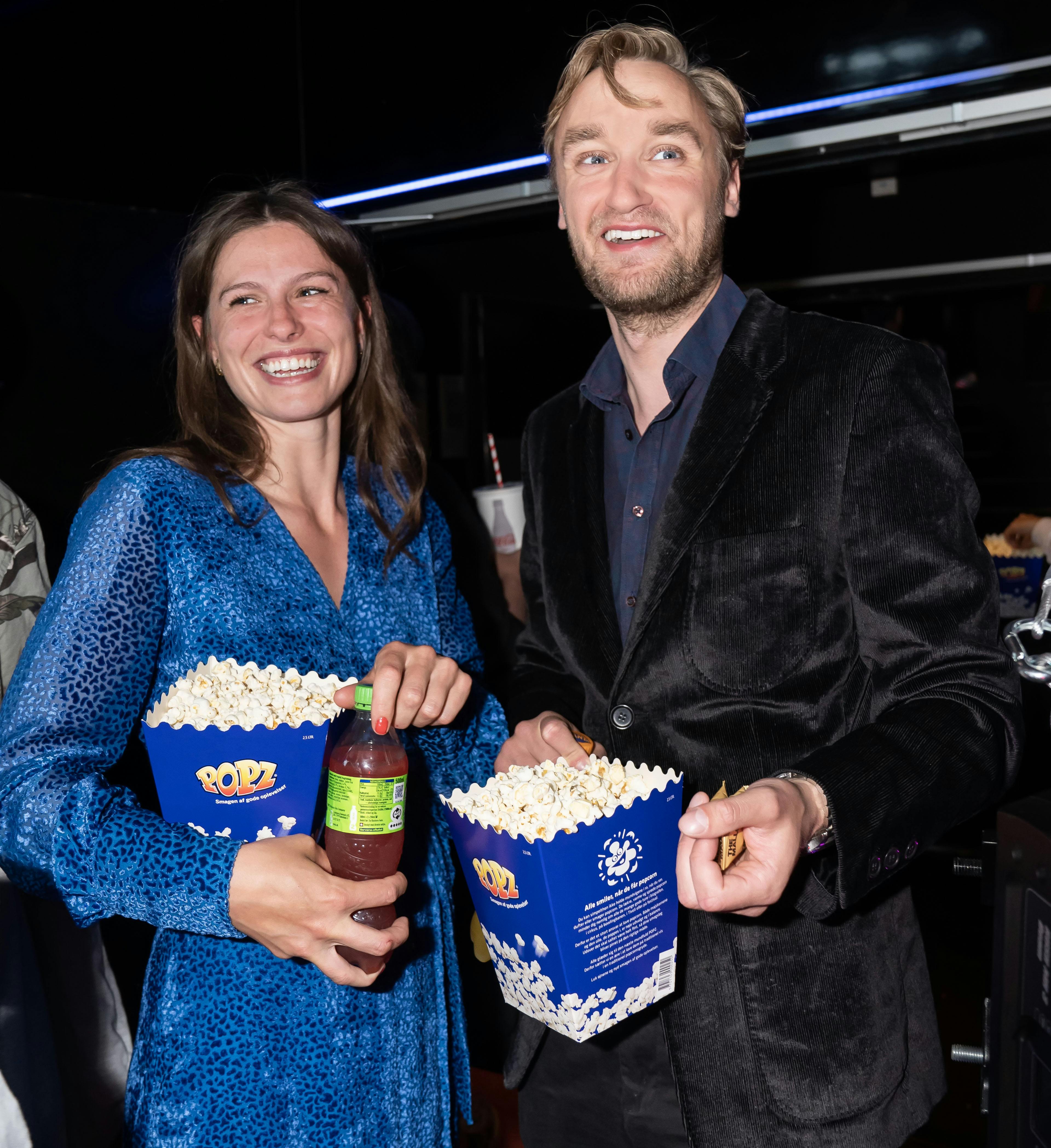 Lue Støvelbæk og hans kæreste Josefine.
