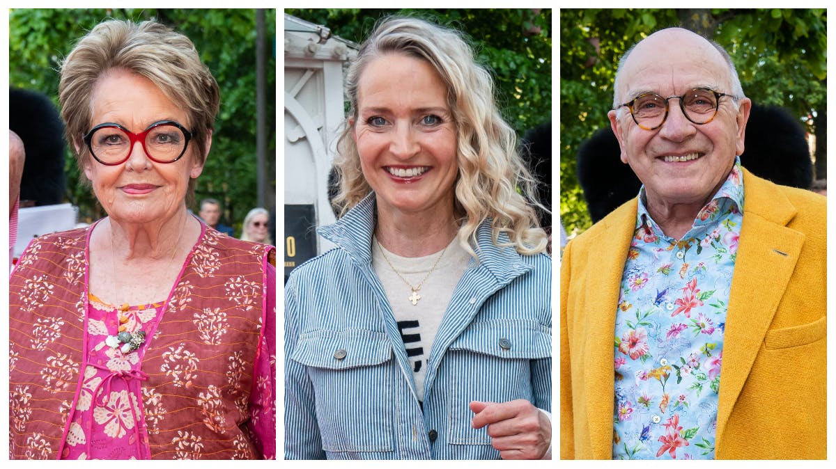 Ghita Nørby, Annette Heick og Asger Reher 