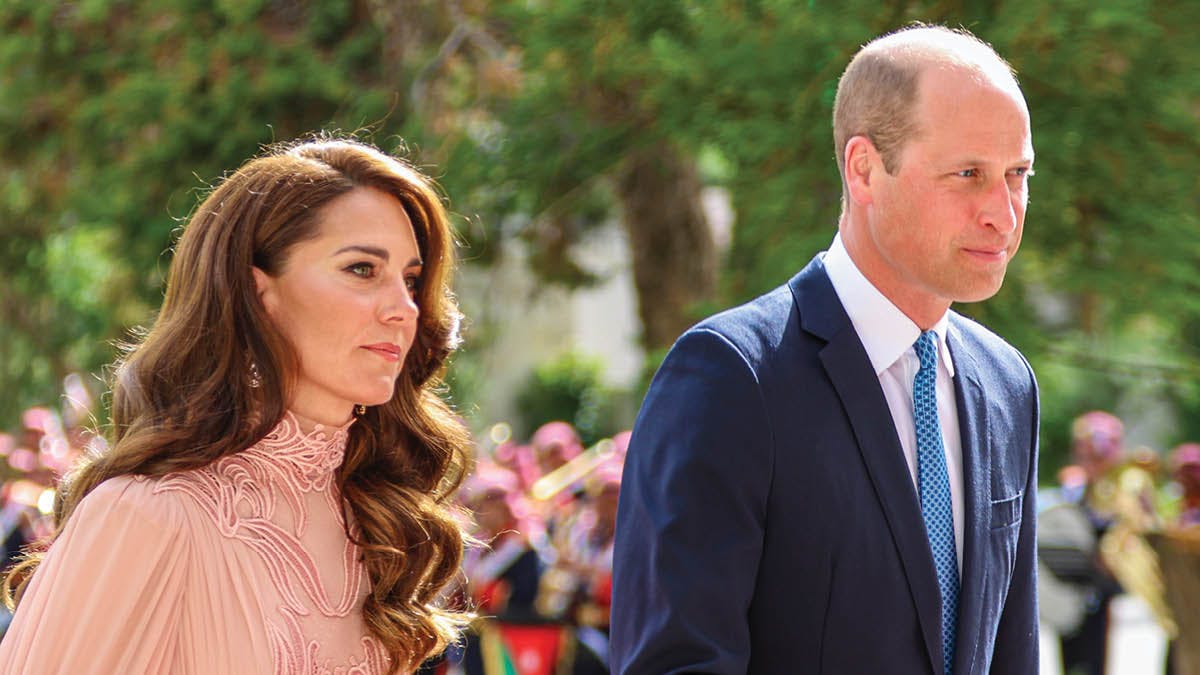 Prinsesse Kate og prins William. 