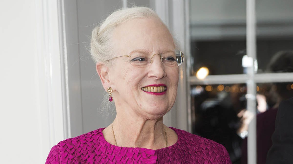 Dronning Margrethe i Reykjavik i 2013.