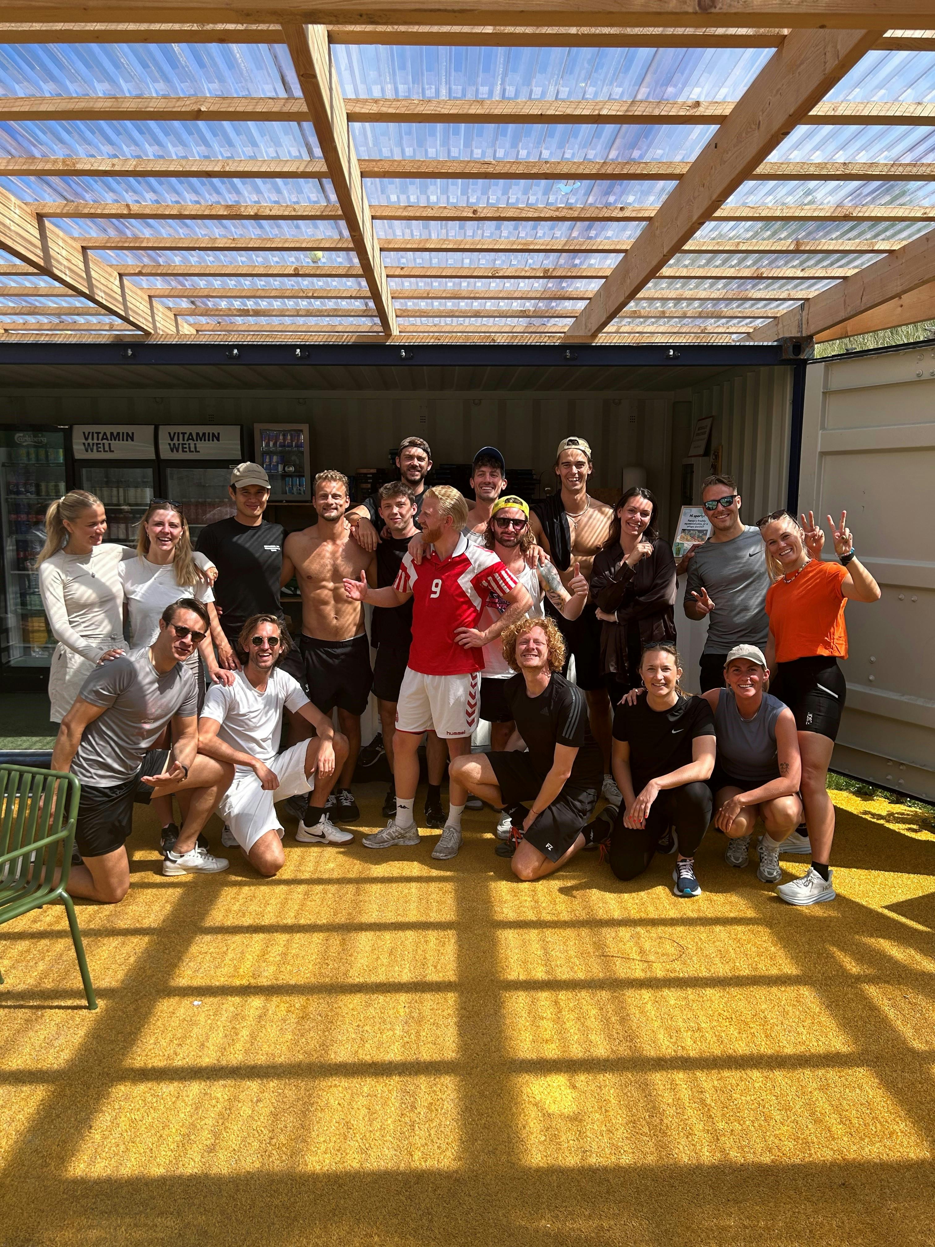 Bachelorette til padeltennis.