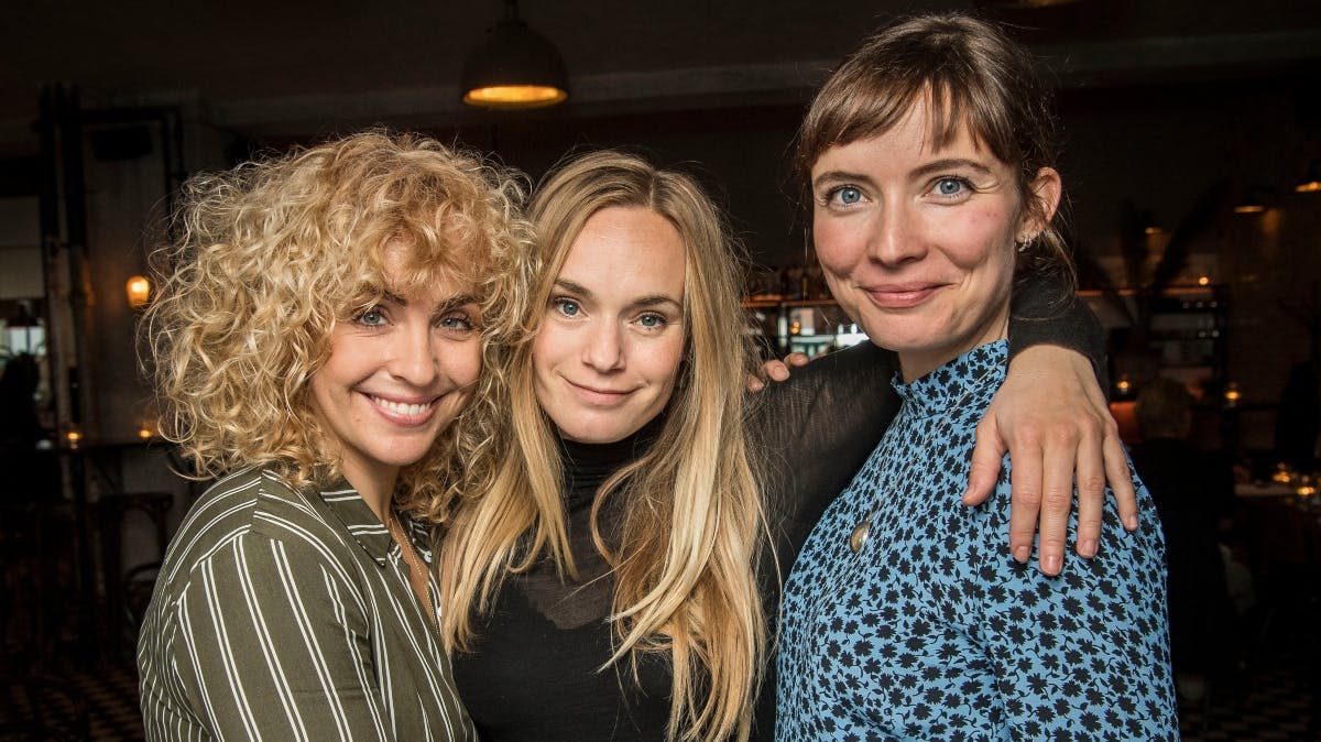 Julie Ølgaard, Laura Christensen og Neel Rønholt. 