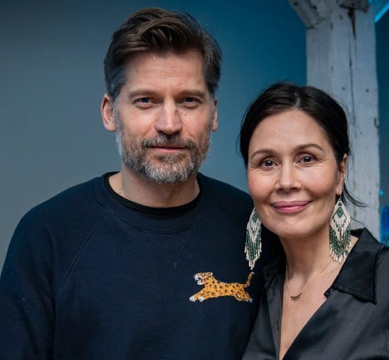 Nukâka og Nikolaj Coster-Waldau.