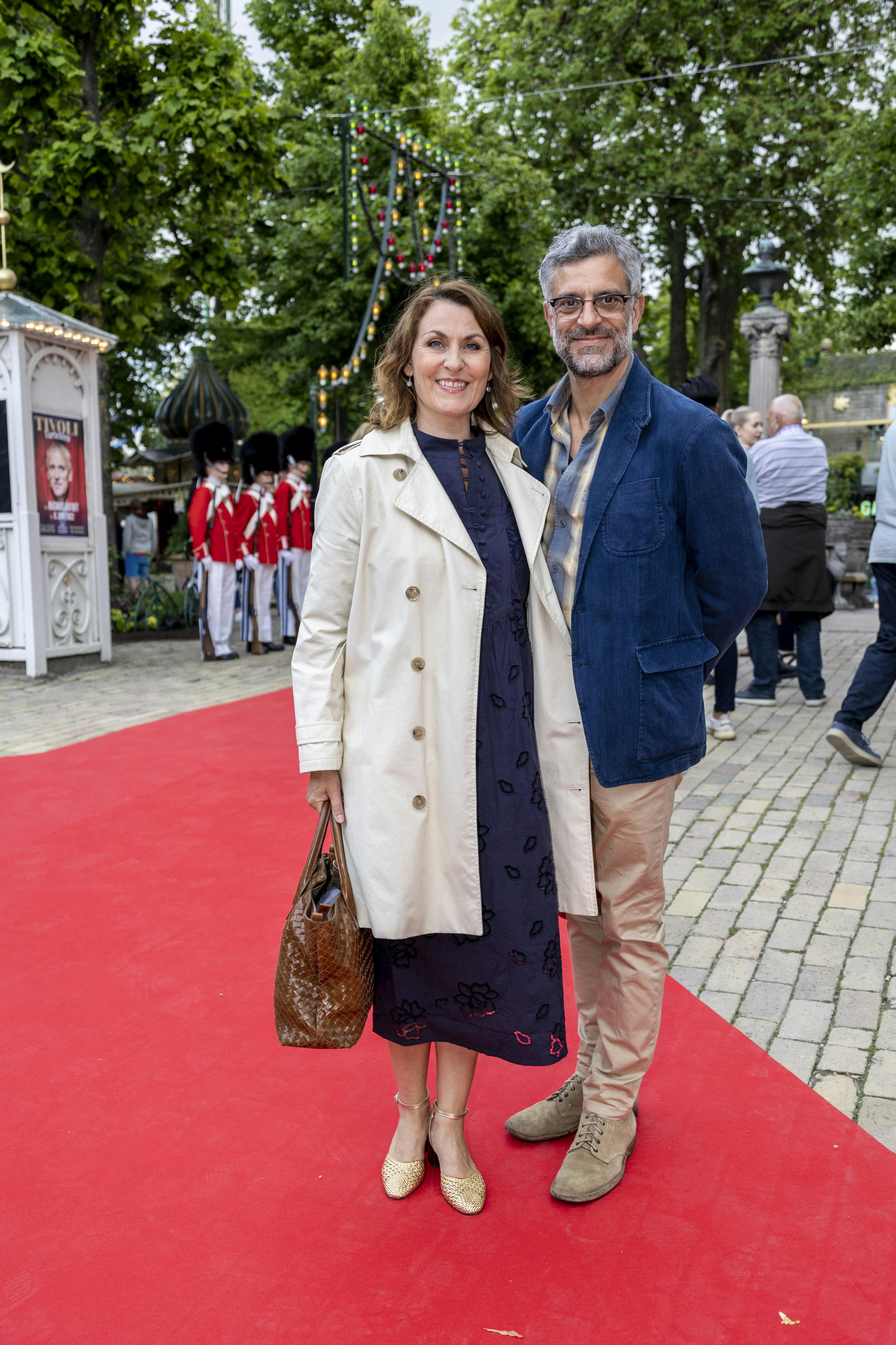 Kaya Brüel og ægtemanden Kenneth Kainz. 