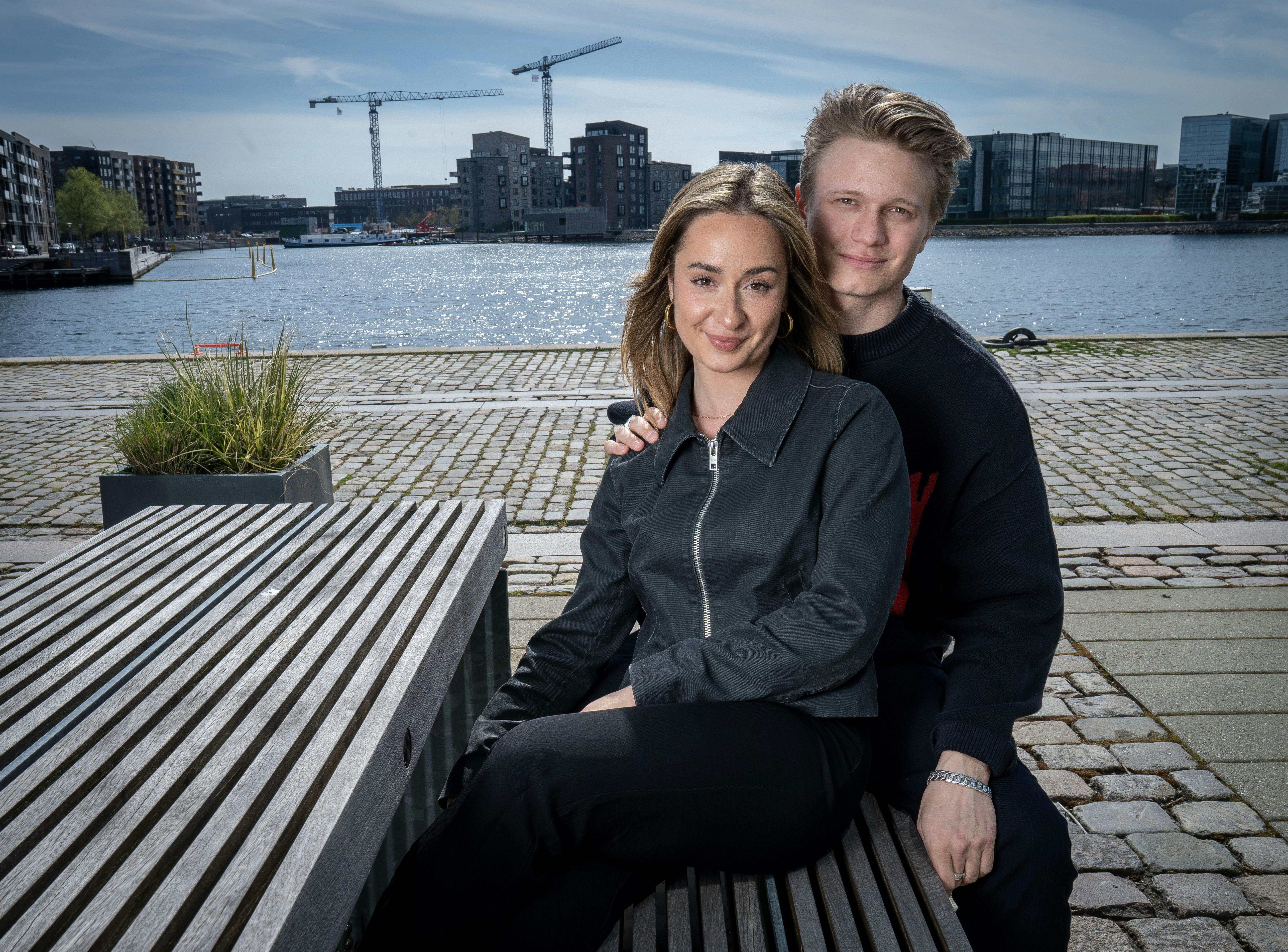 Mia Helene Højgaard og Mathias Käki.&nbsp;
