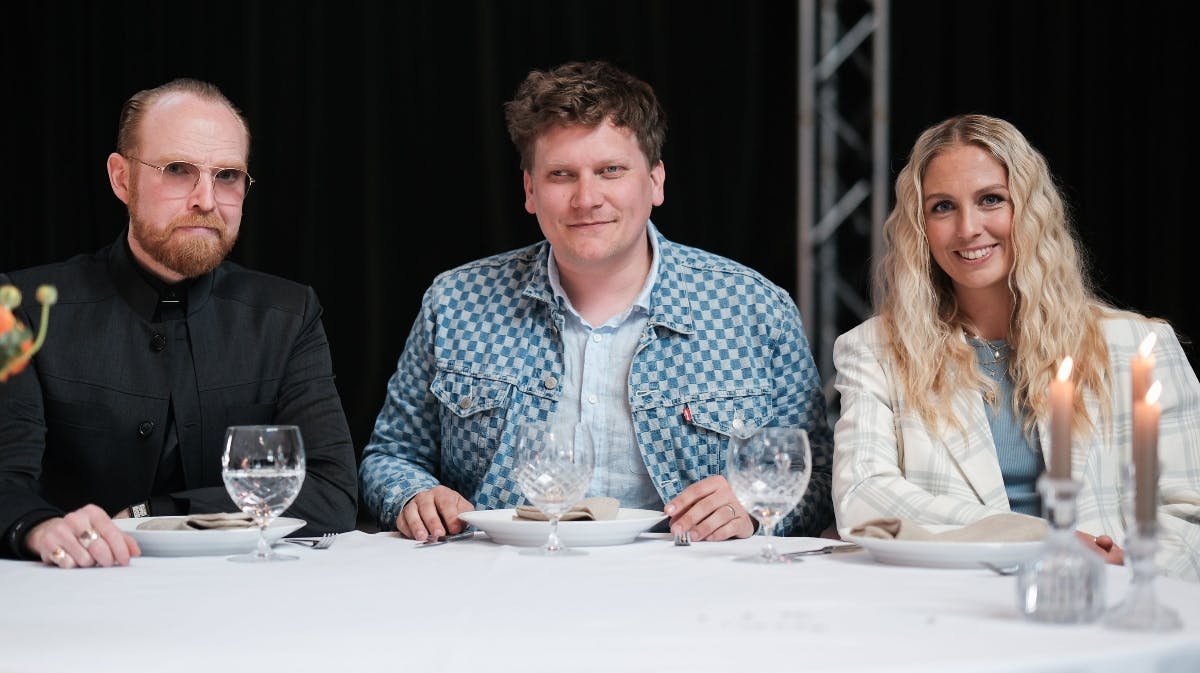 Jan Hellesø, Heino Hansen og Josefine Høgh