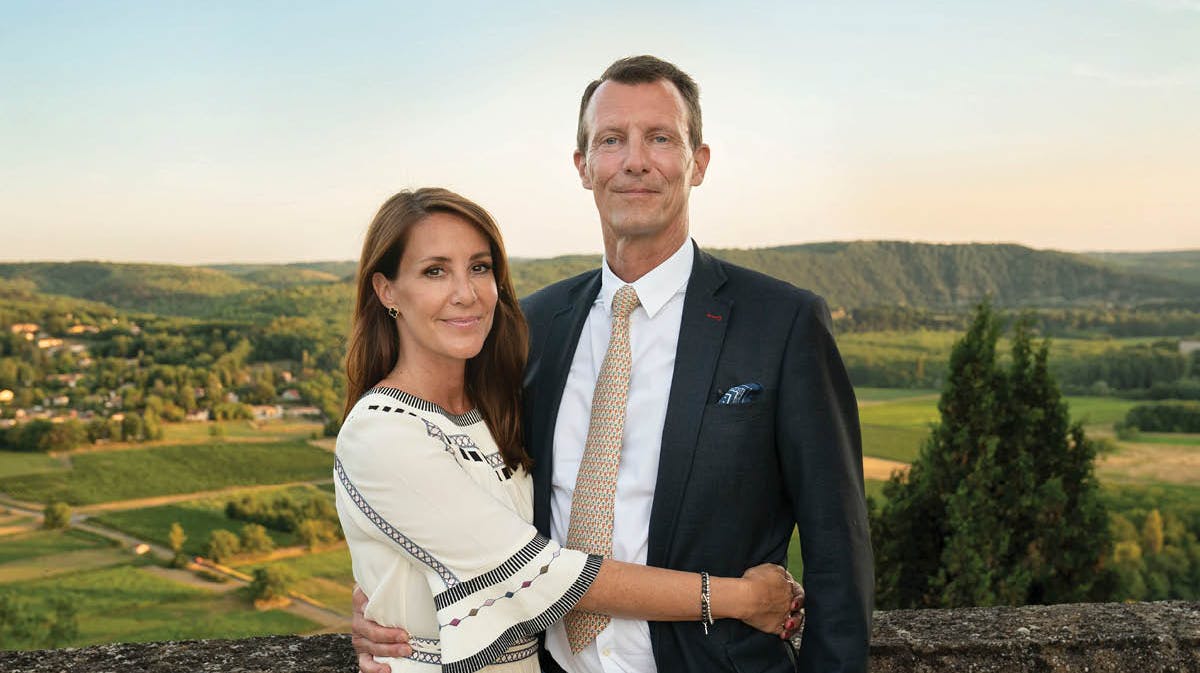 Prinsesse Marie og prins Joachim.