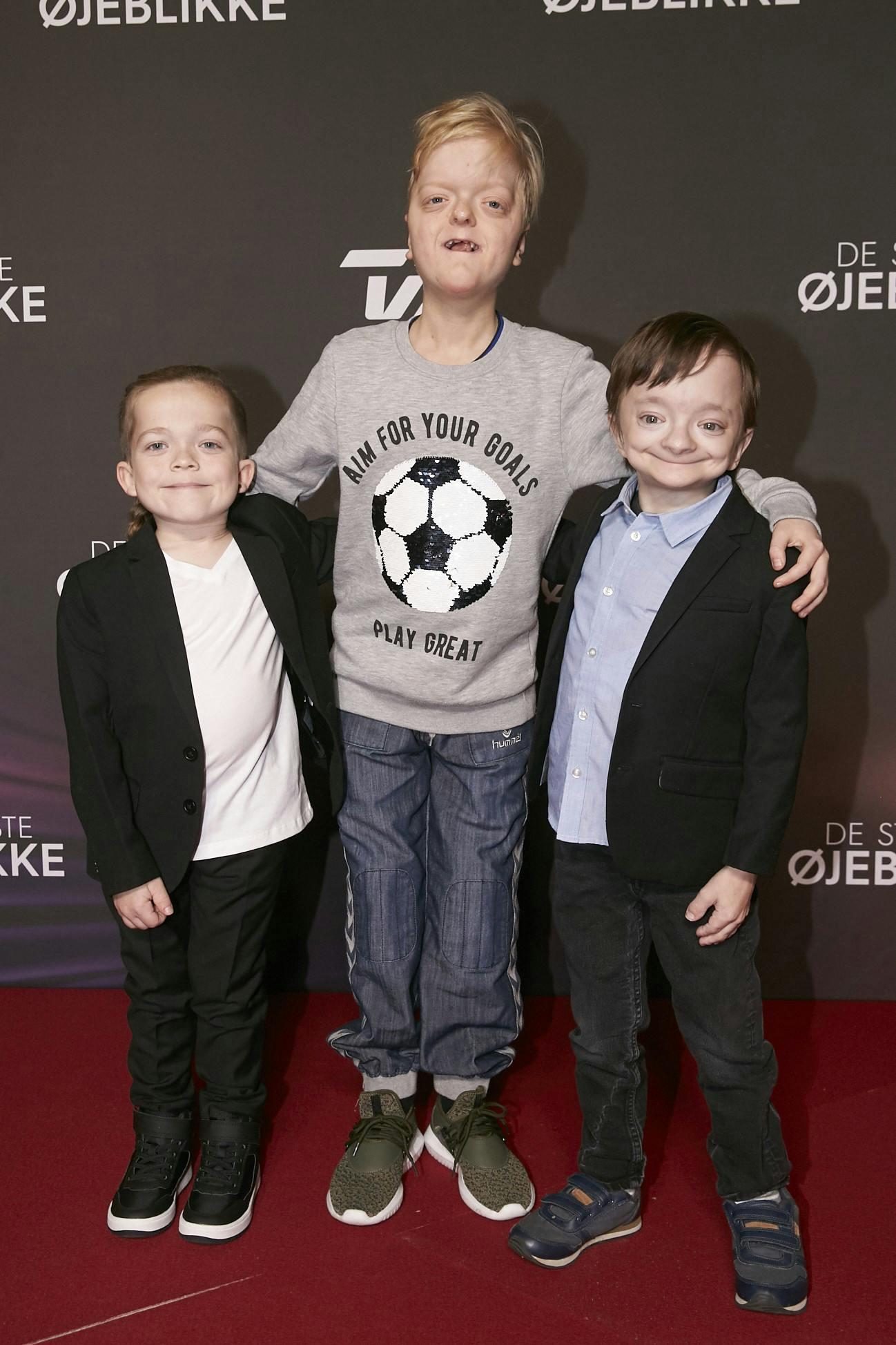 Piet sammen med vennerne, Hjalte og Bastian, der også medvirkede i "De sjældne danskere". Her ses de til "De største øjeblikke" 2018 i Operaen. 