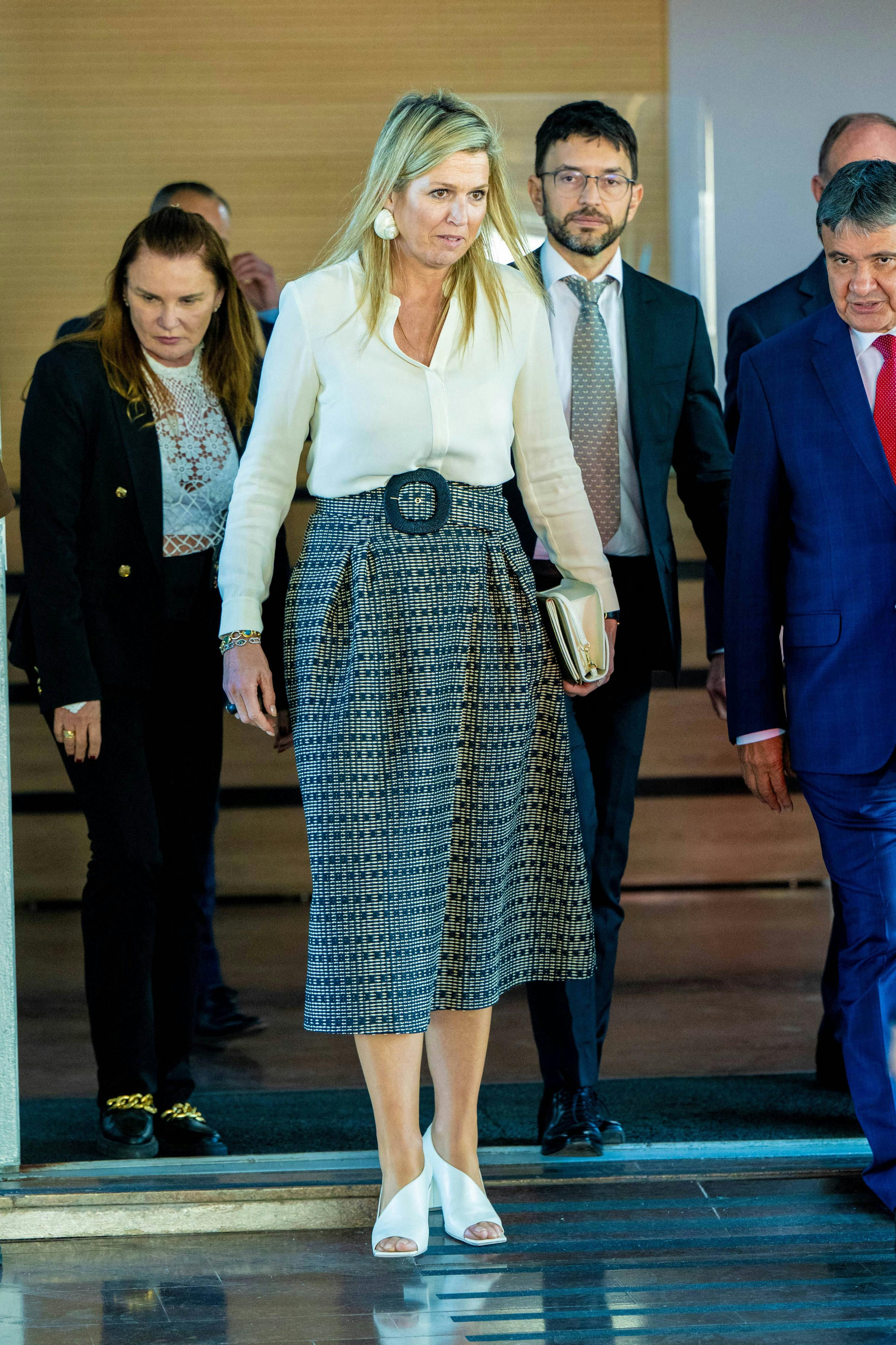 Dronning Maxima i Brasilien. 