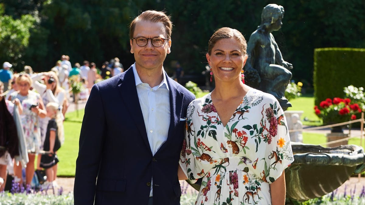 Prins Daniel og kronprinsesse Victoria