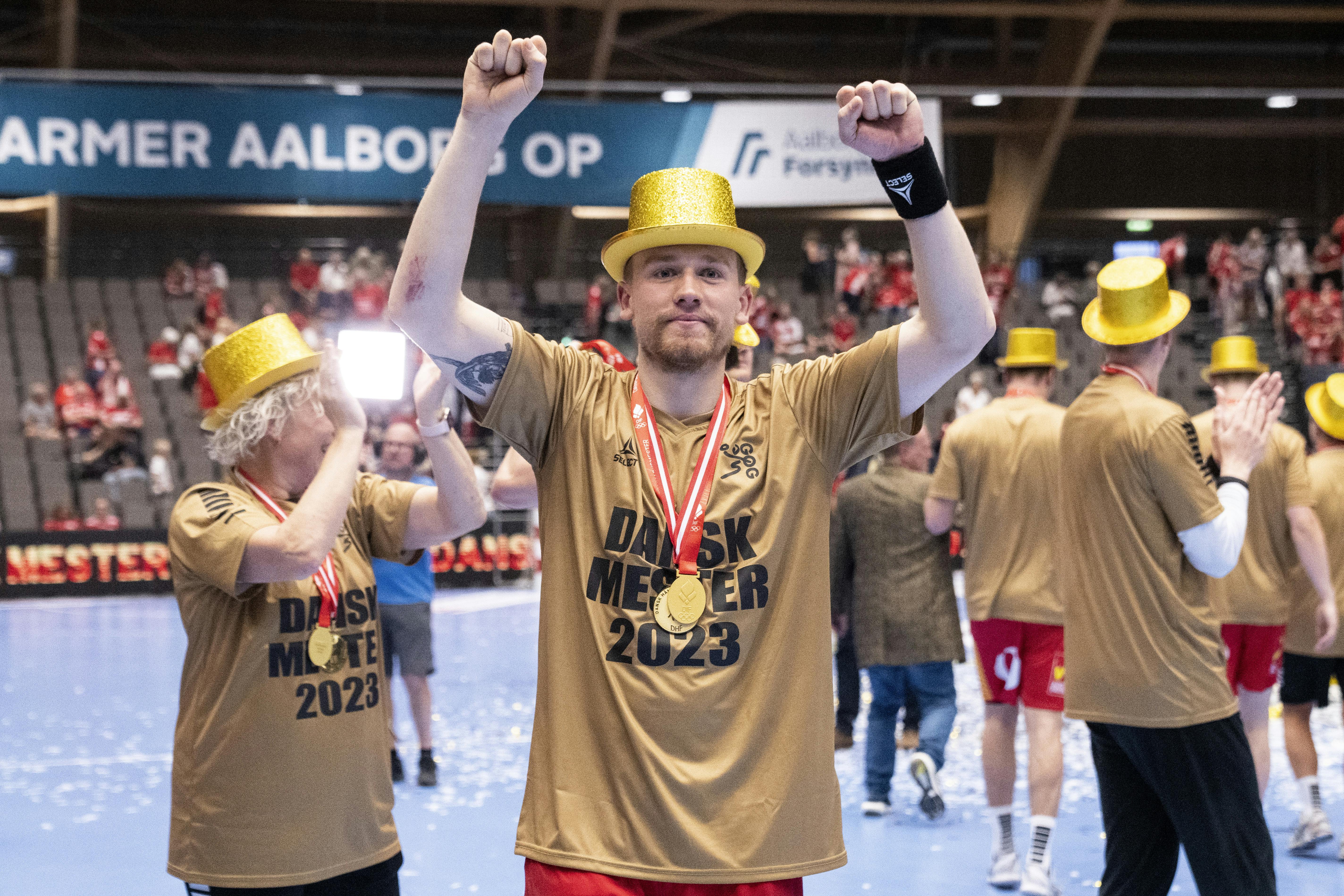 Simon Pytlick har netop vundet DM-guld sammen med GOG.&nbsp;
