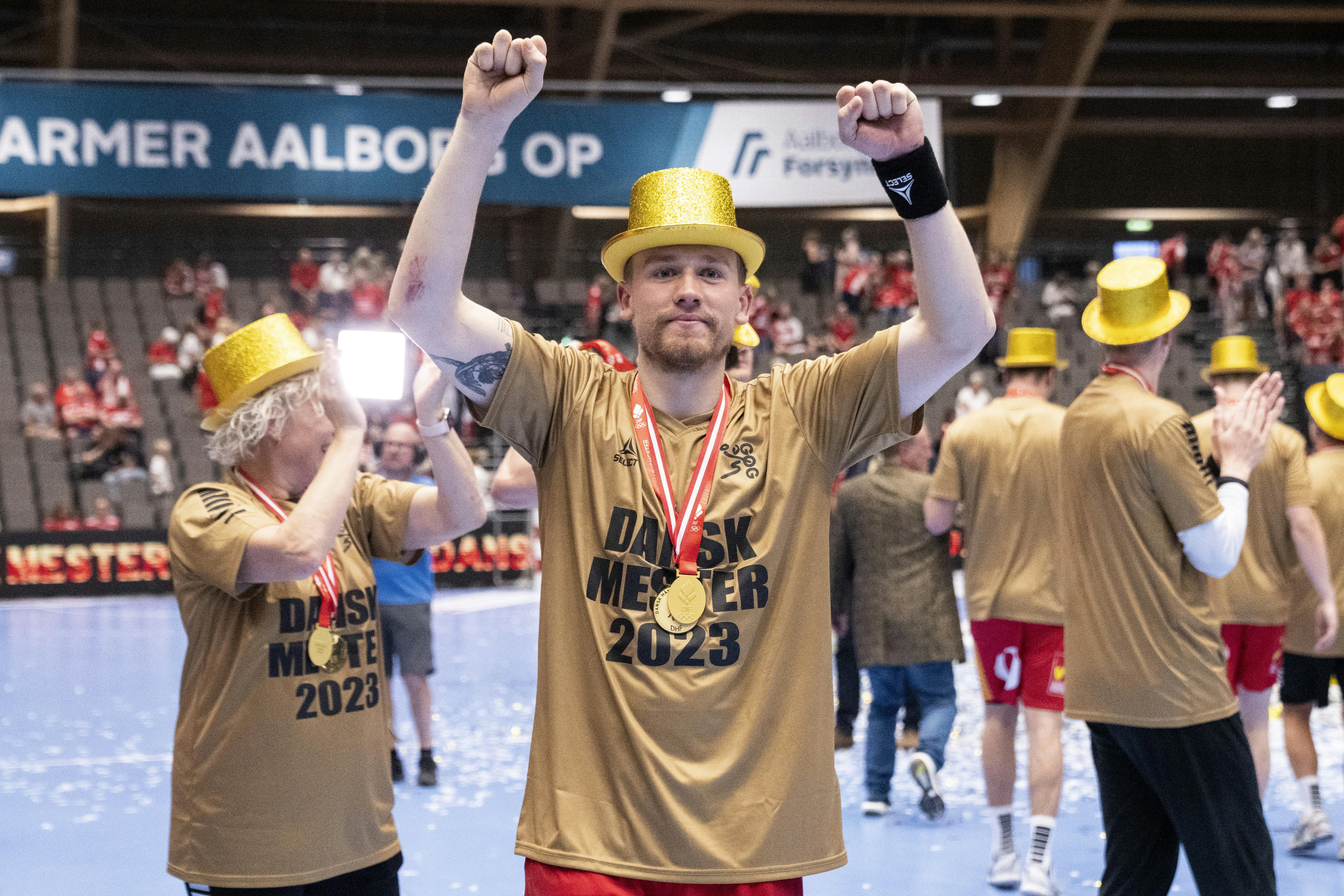 Simon Pytlick har netop vundet DM-guld sammen med GOG. 