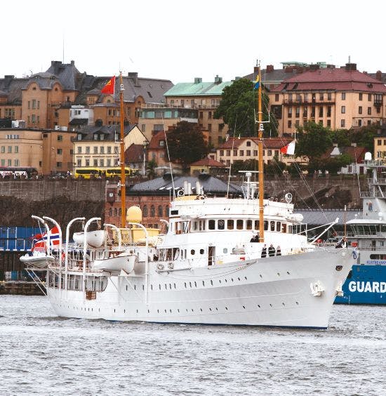 Kongeskibet Norge fotograferet i 2010.
