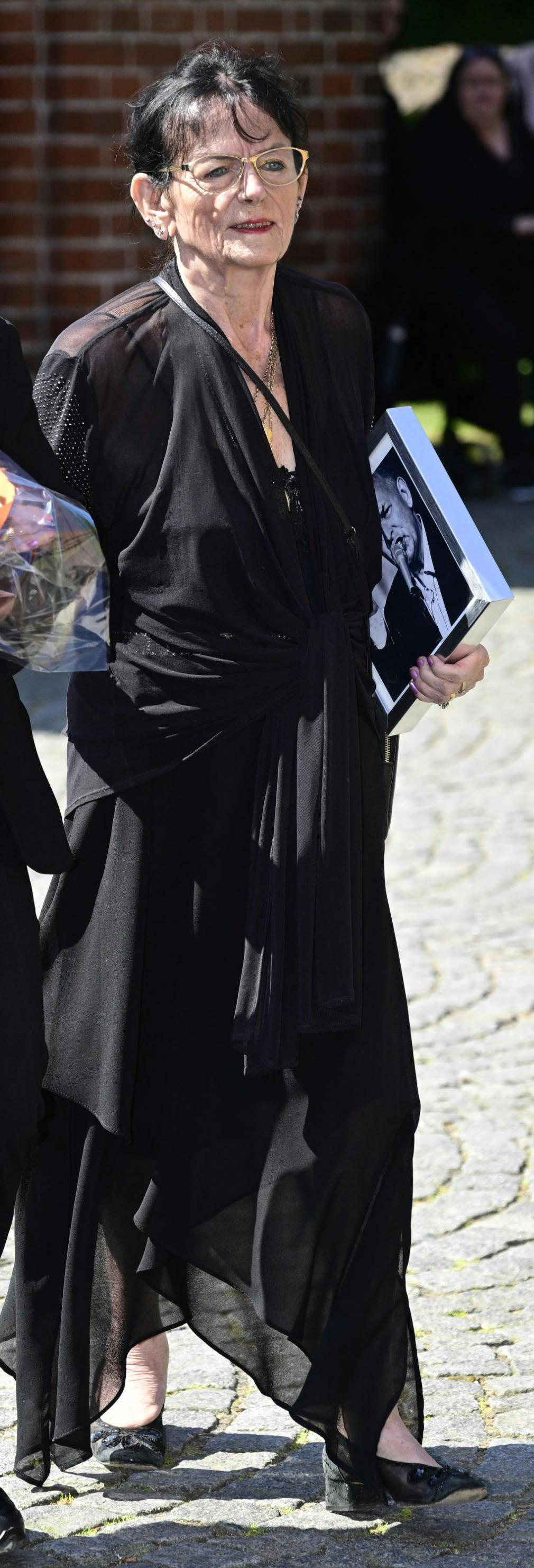 June Belli med det rørende billede. 