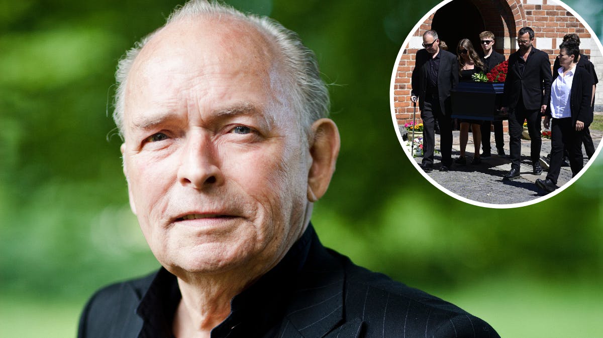 Peter Bellis band De Rejsende skålede for ham inden begravelsen 