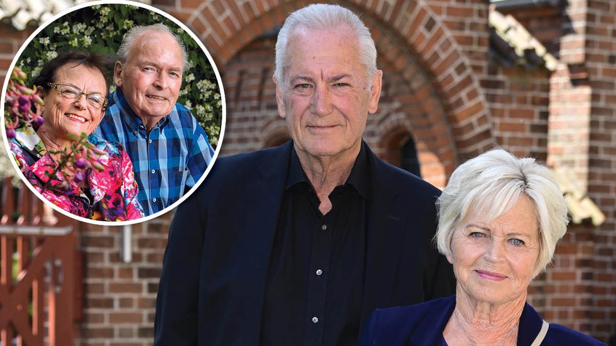 Keld og Hilda Heick sagde et sidste farvel til Peter Belli.