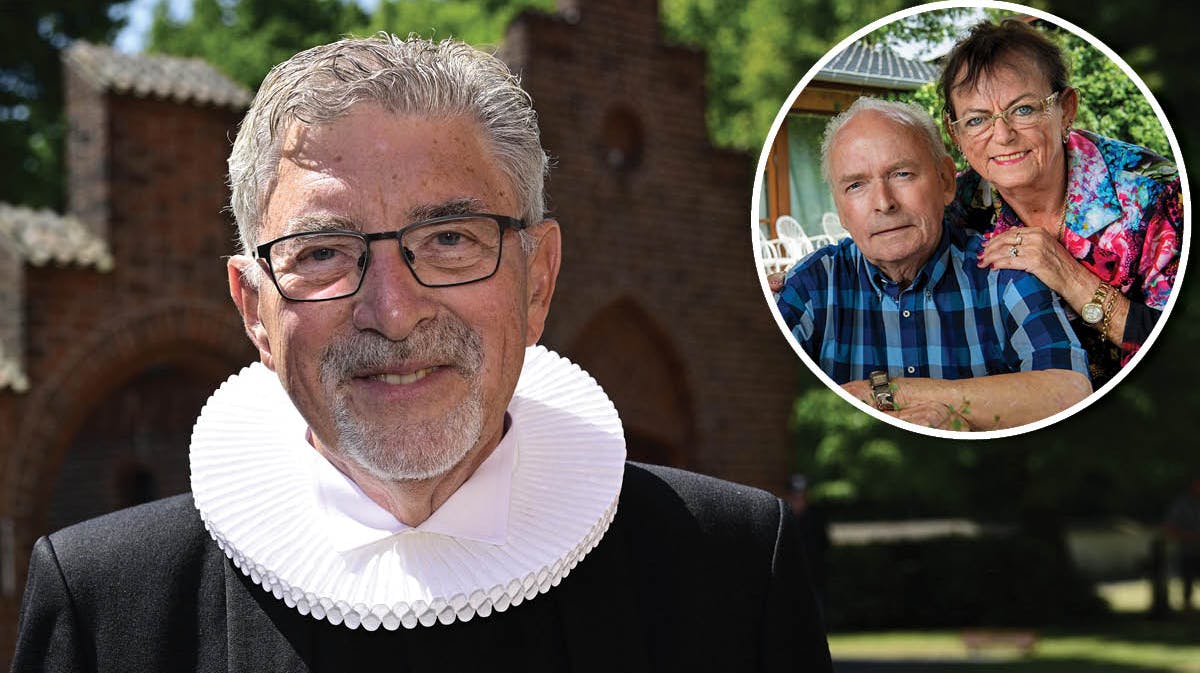 Præsten Frede Jørgensen.