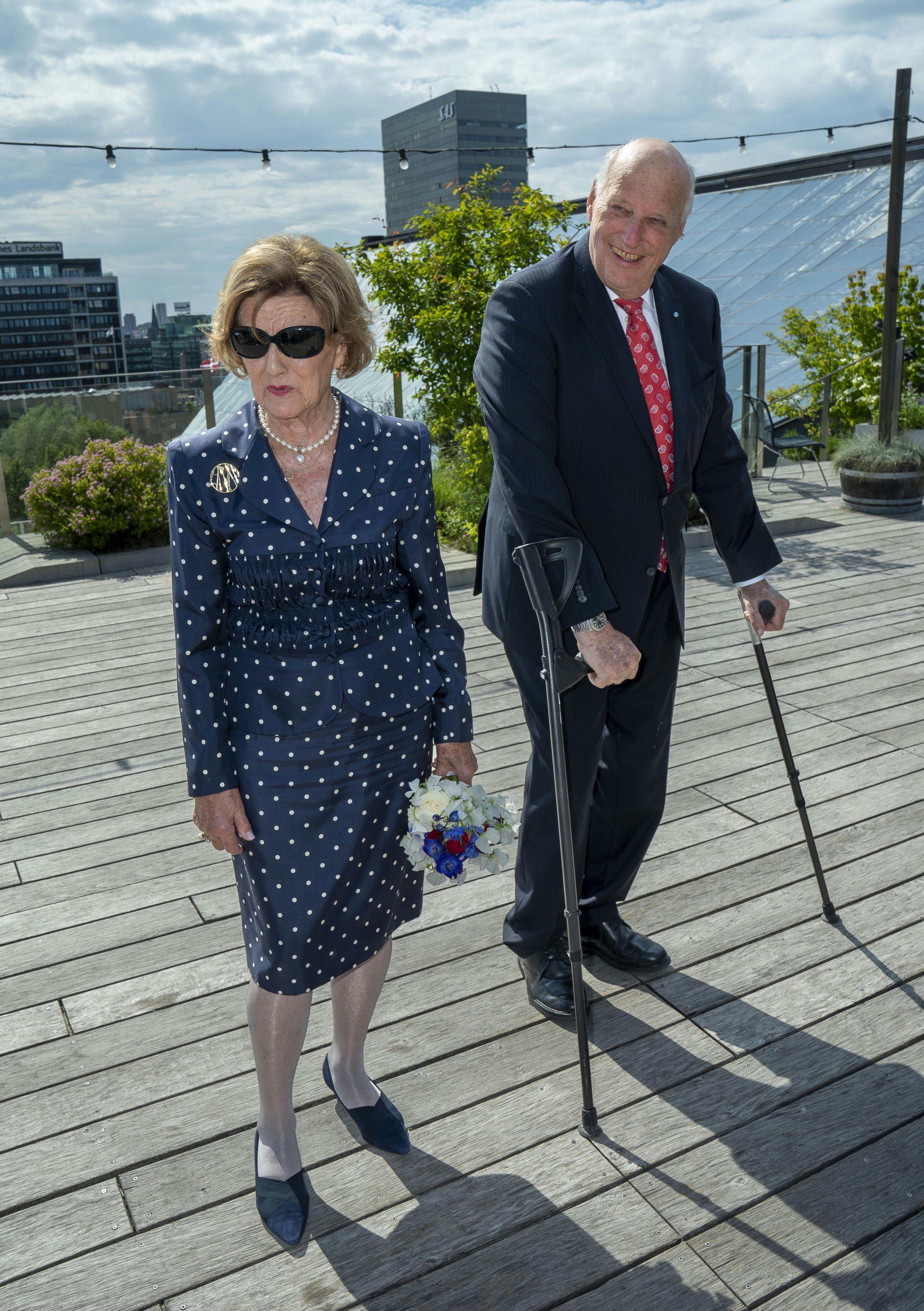 Dronning Sonja og kong Harald
