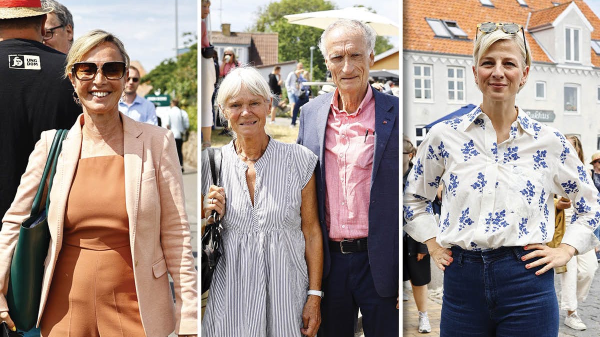 Natasja Crone, Birgitte og Bertel Haarder samt Louise Wolff