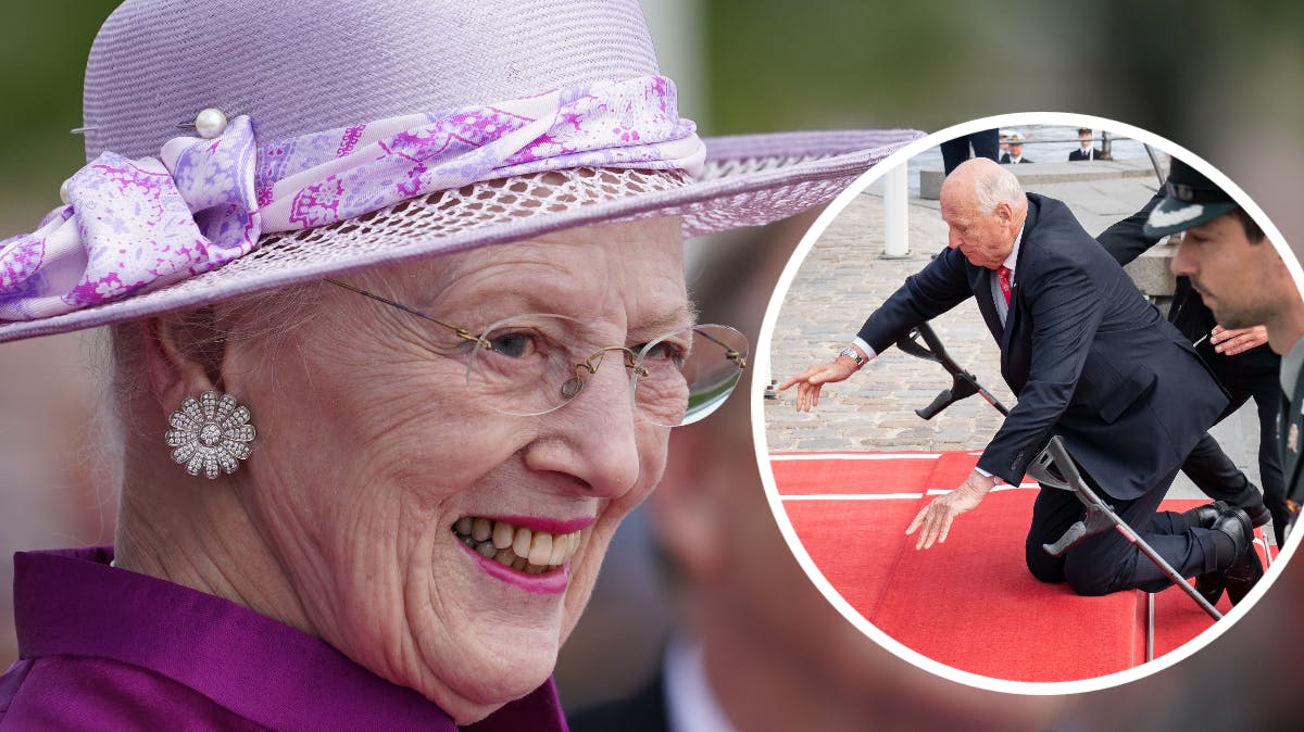 Dronning Margrethe/Kong Harald