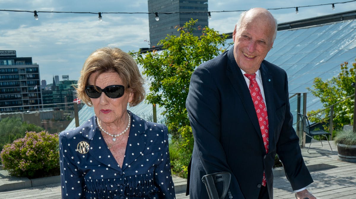 Dronning Sonja og kong Harald