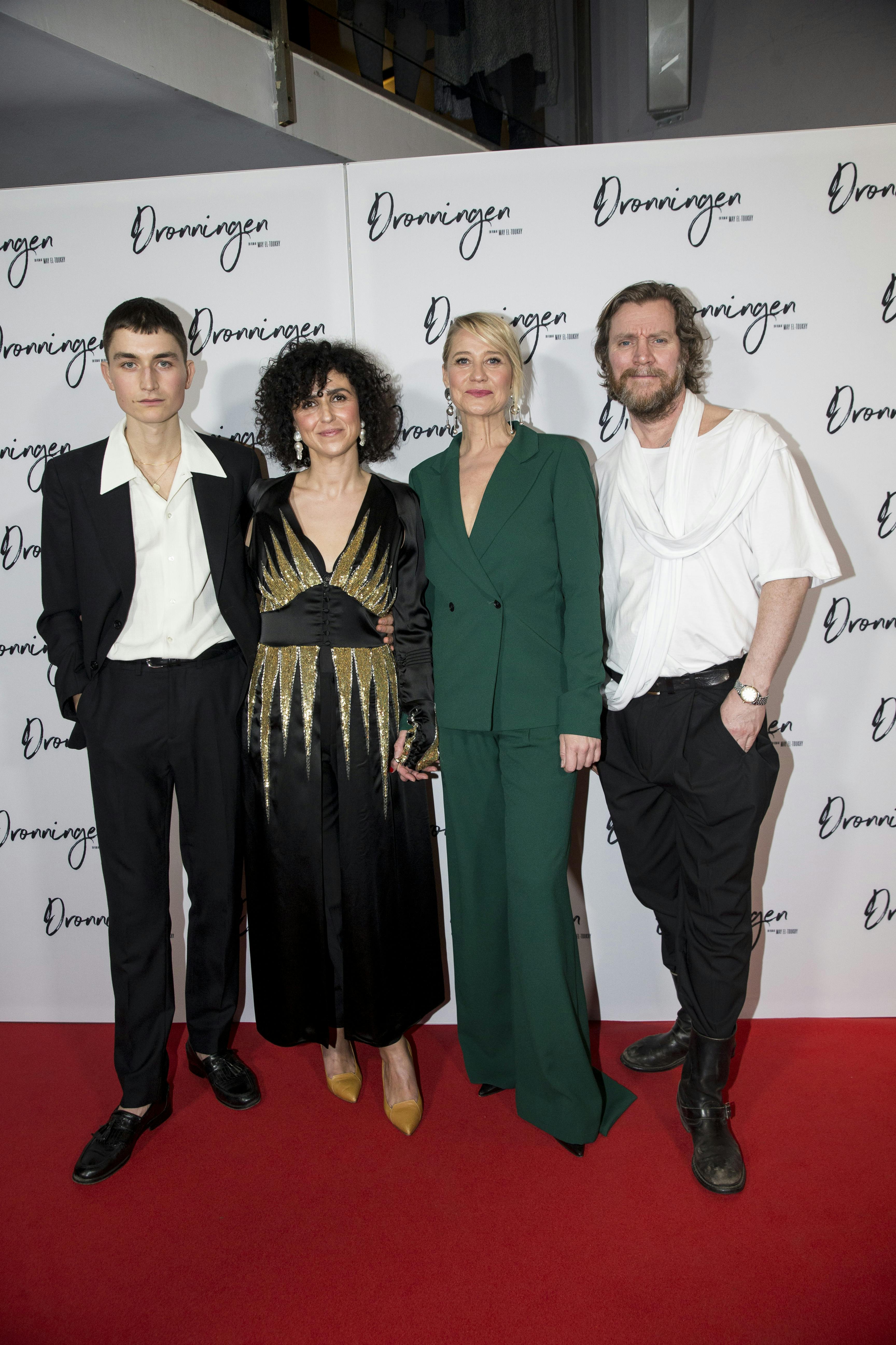 Magnus Krepper med holdet bag filmen "Dronningen". 