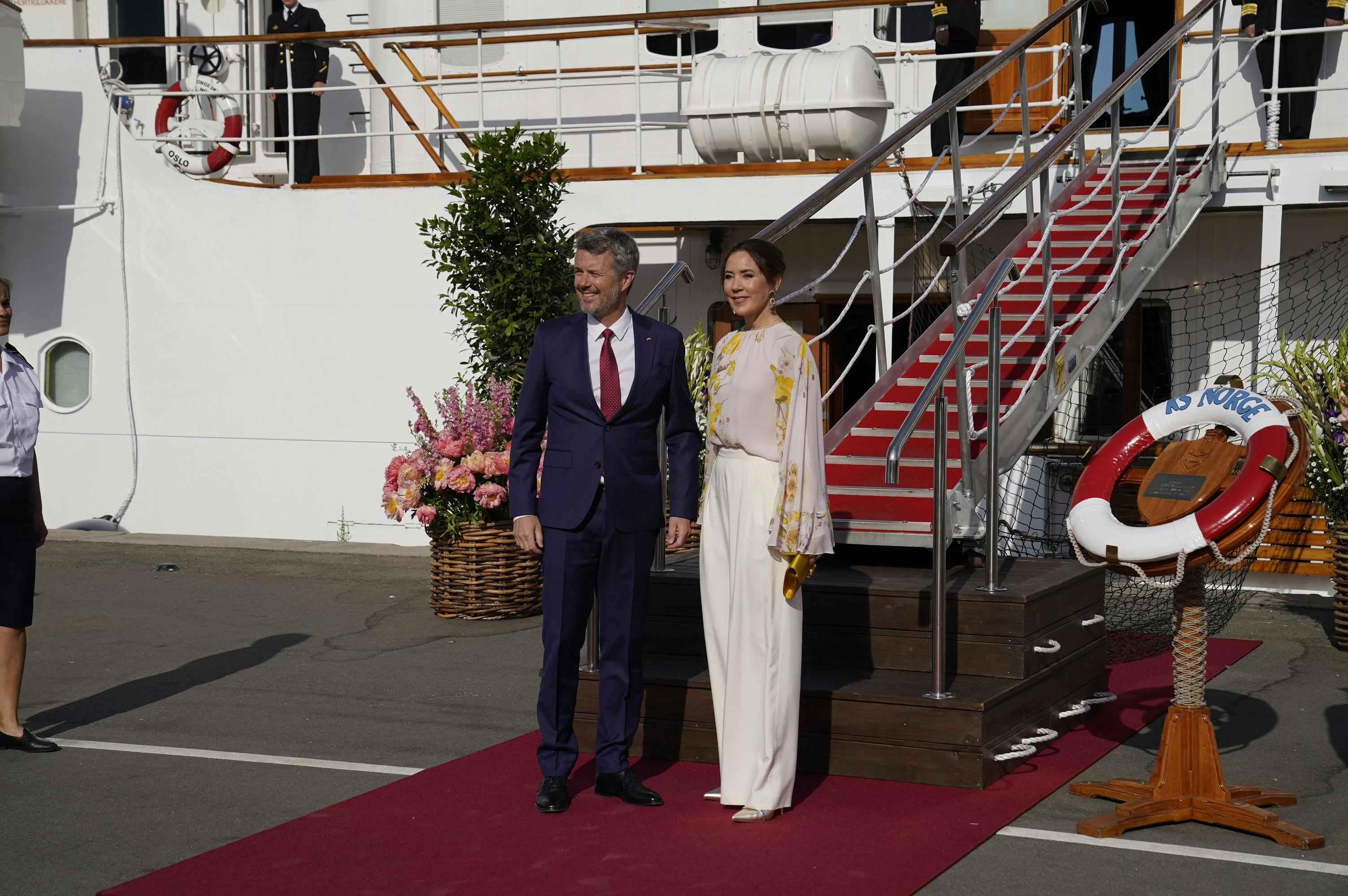 Kronprins Frederik og kronprinsesse Mary