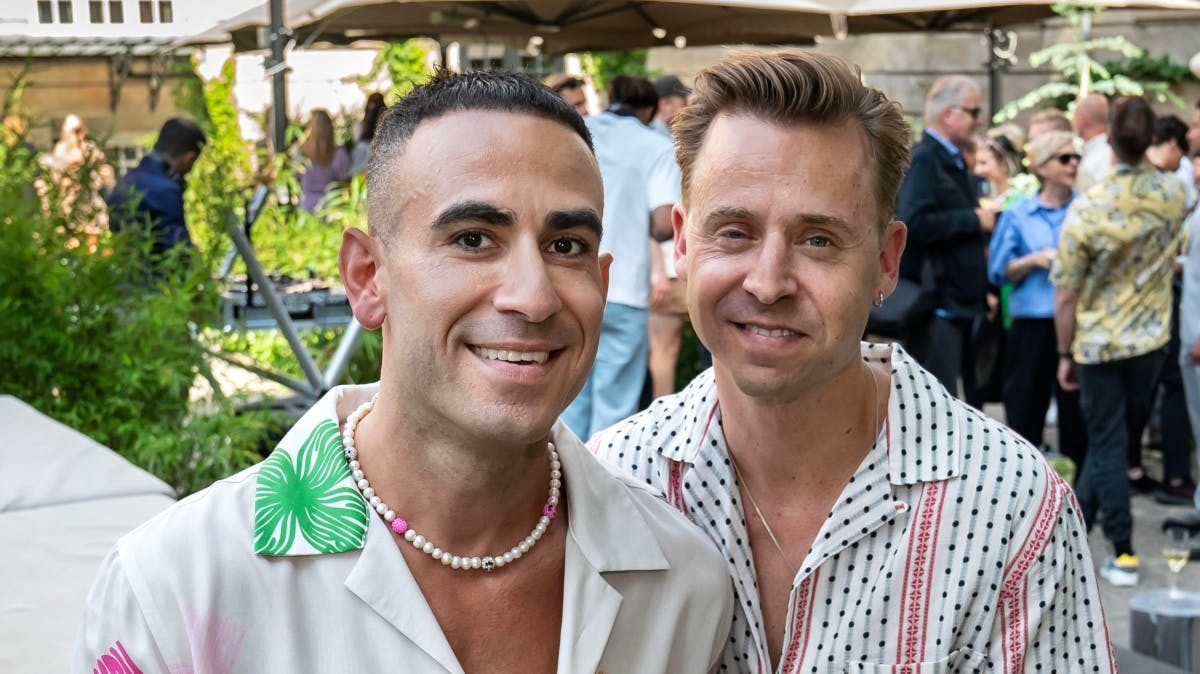 Abdel Aziz Mahmoud og Andreas Gylling Æbelø.