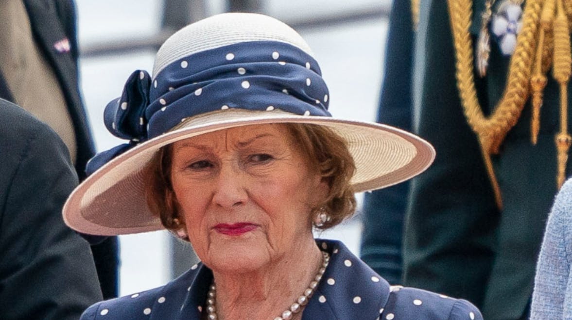 Dronning Sonja. 