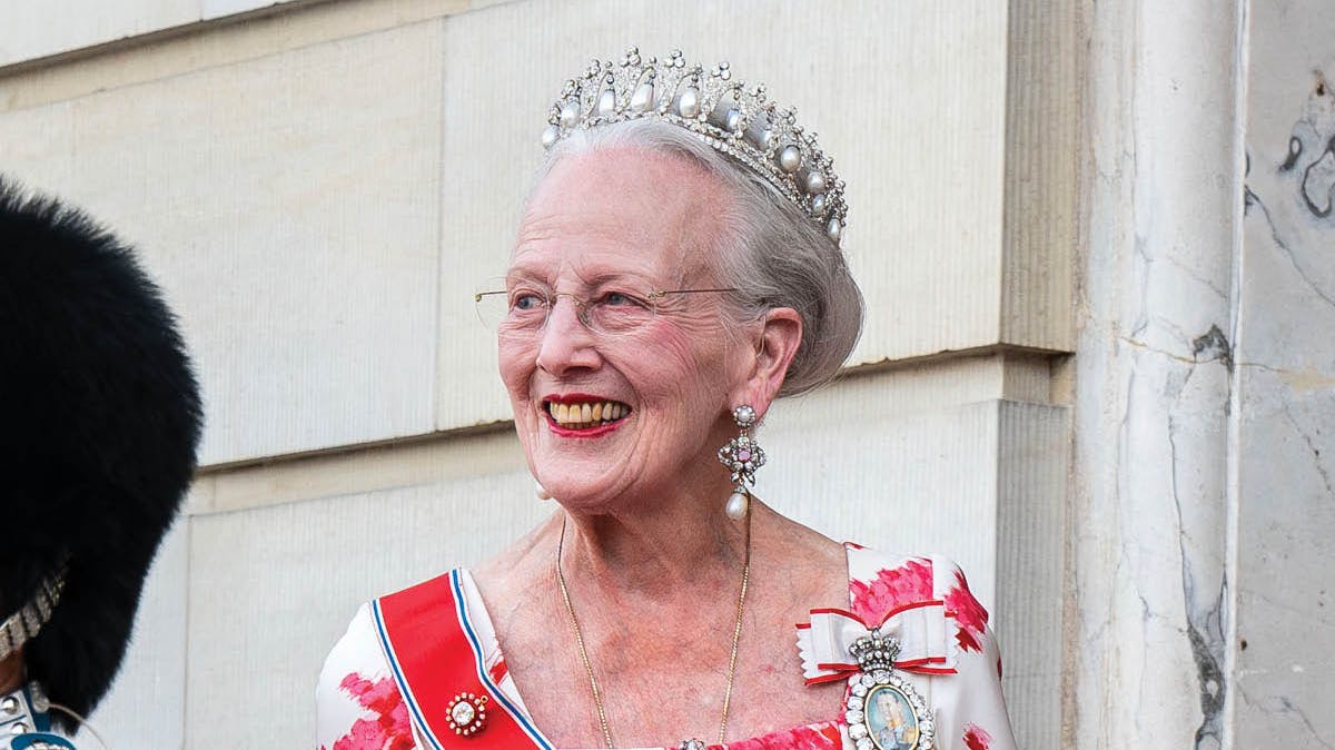 Dronning Margrethe.