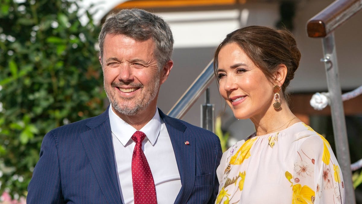 Kronprins Frederik og kronprinsesse Mary&nbsp;