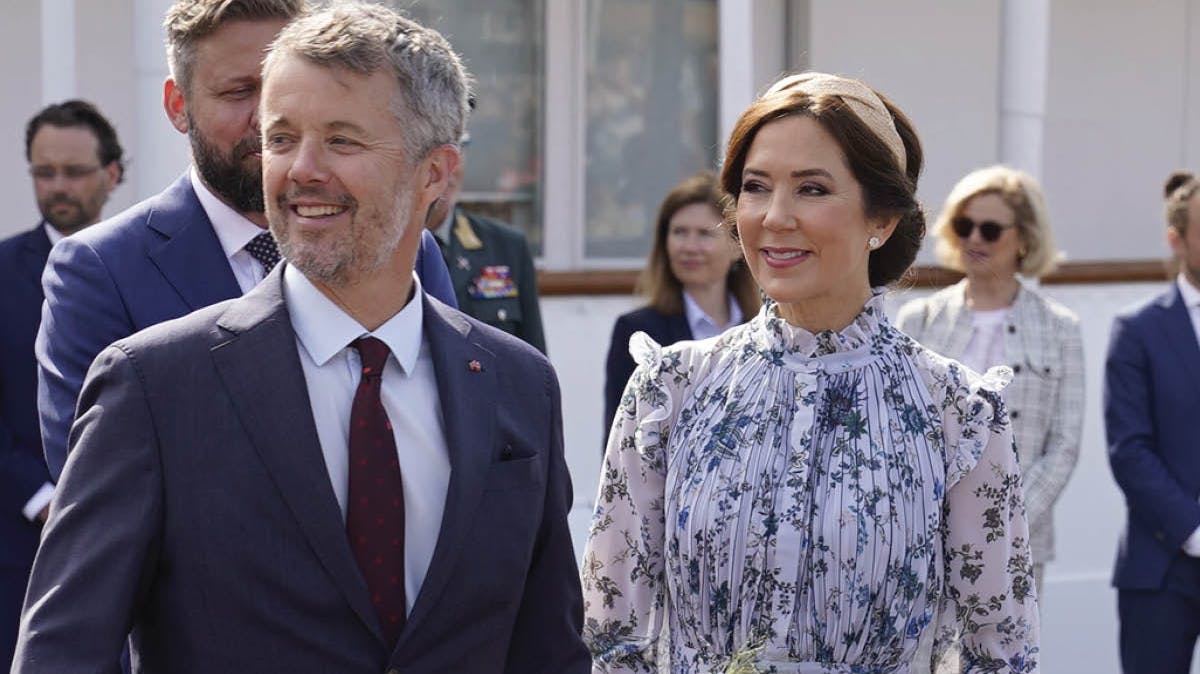 Kronprins Frederik og kronprinsesse Mary.