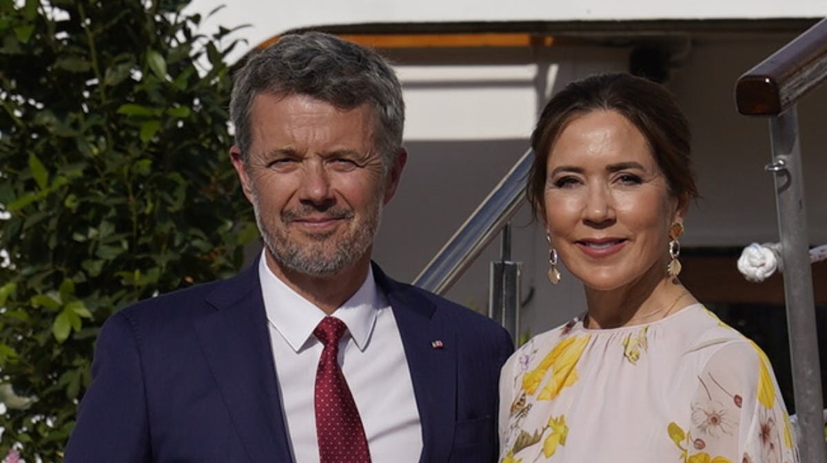 Kronprins Frederik og kronprinsesse Mary.