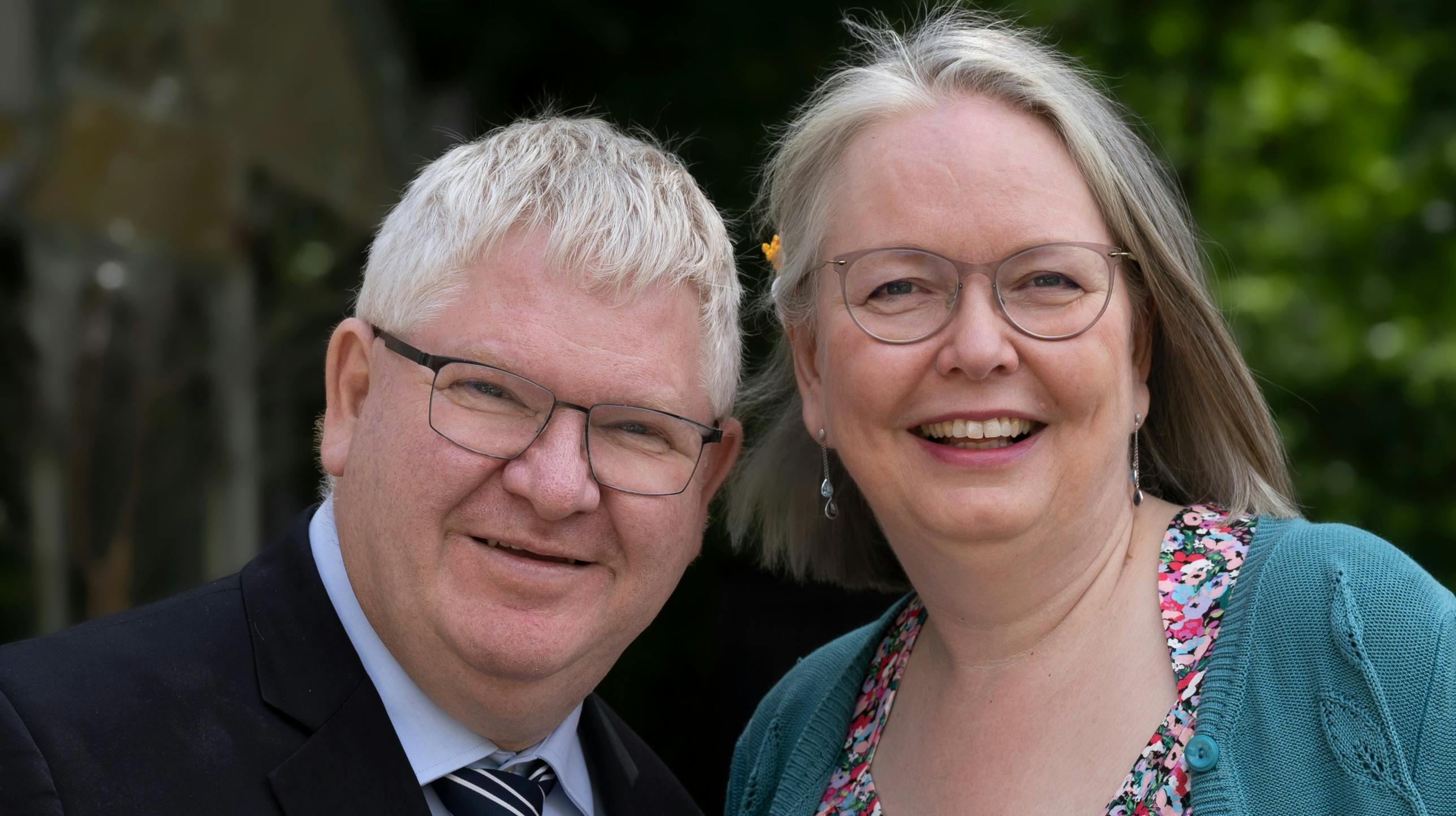 Theresia Treschow-Kühl og Lars Ellebye.