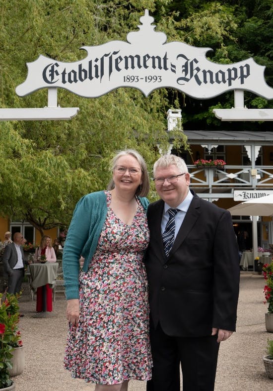 Theresia Treschow-Kühl og Lars Ellebye.