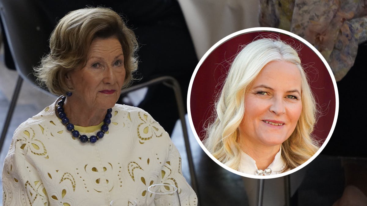 Dronning Sonja og kronprinsesse Mette-Marit.&nbsp;