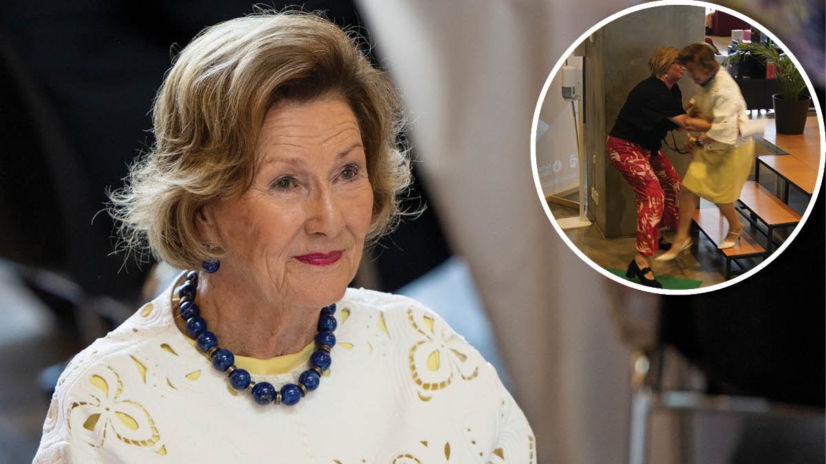 Dronning Sonja.