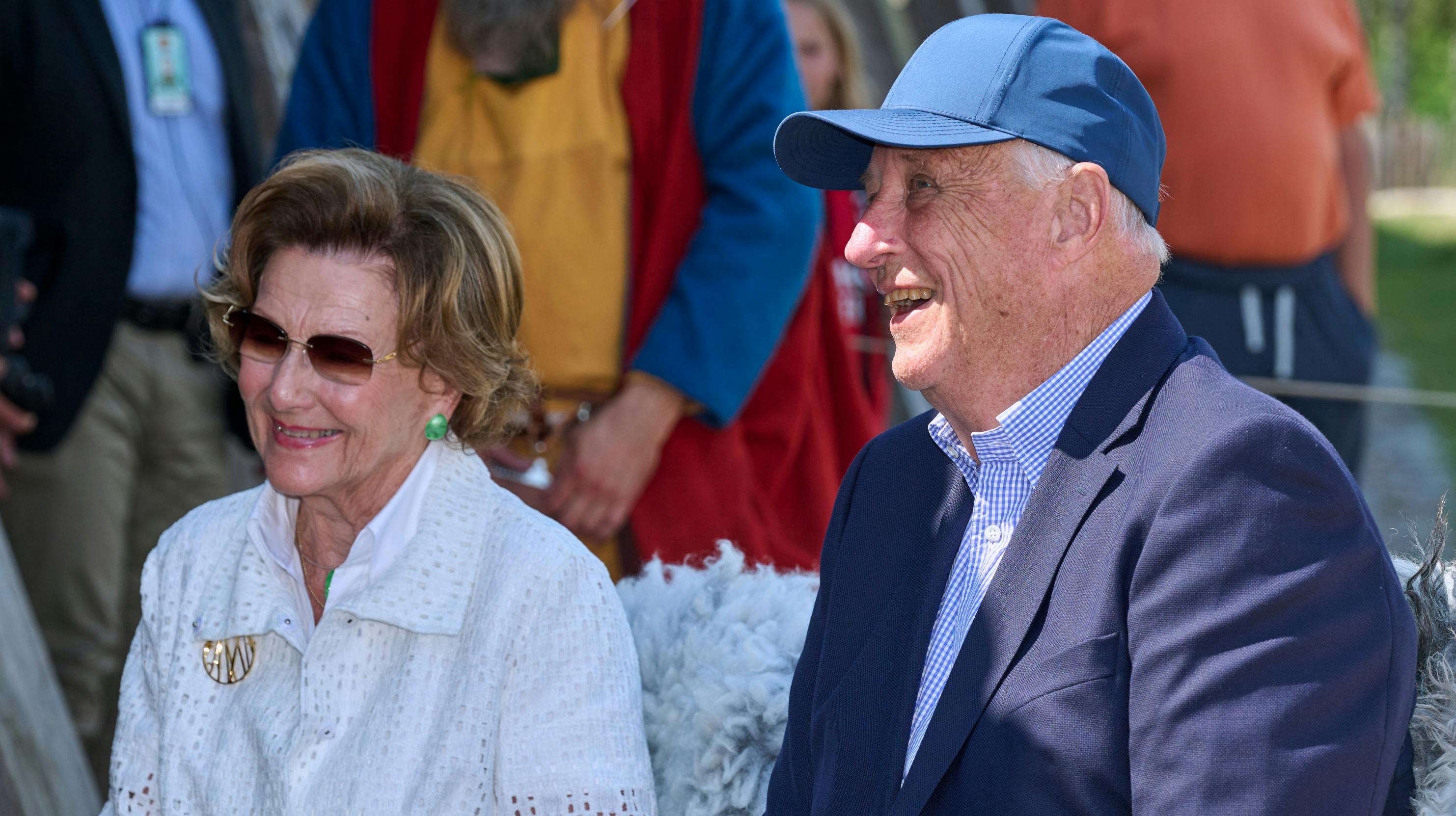 Dronning Sonja og kong Harald.